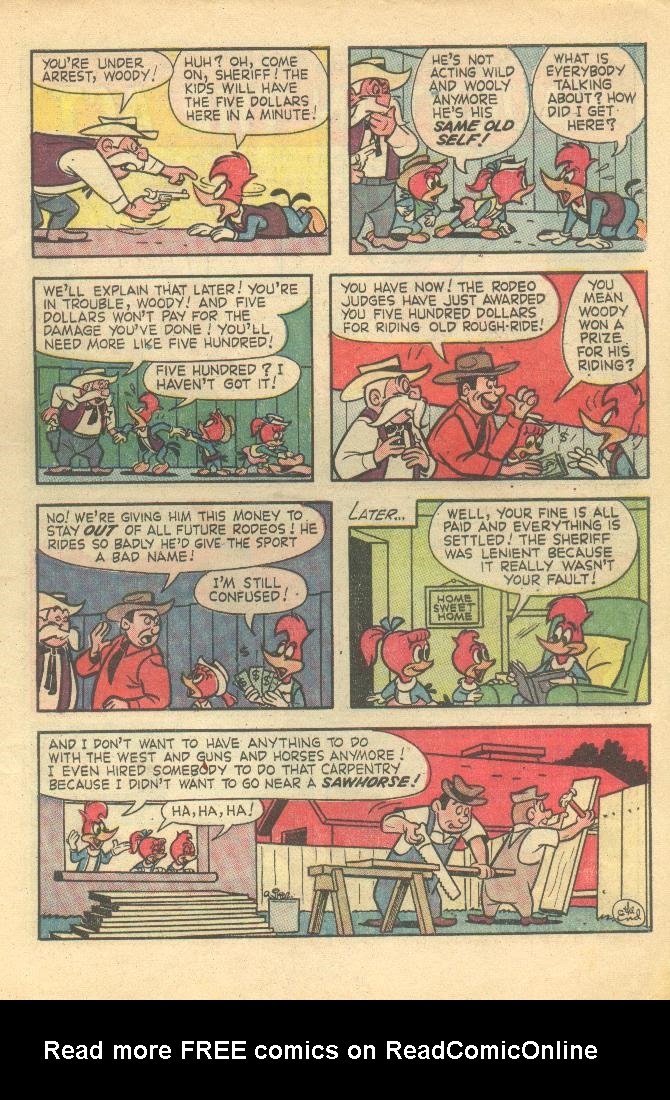 Read online Walter Lantz Woody Woodpecker (1962) comic -  Issue #78 - 29
