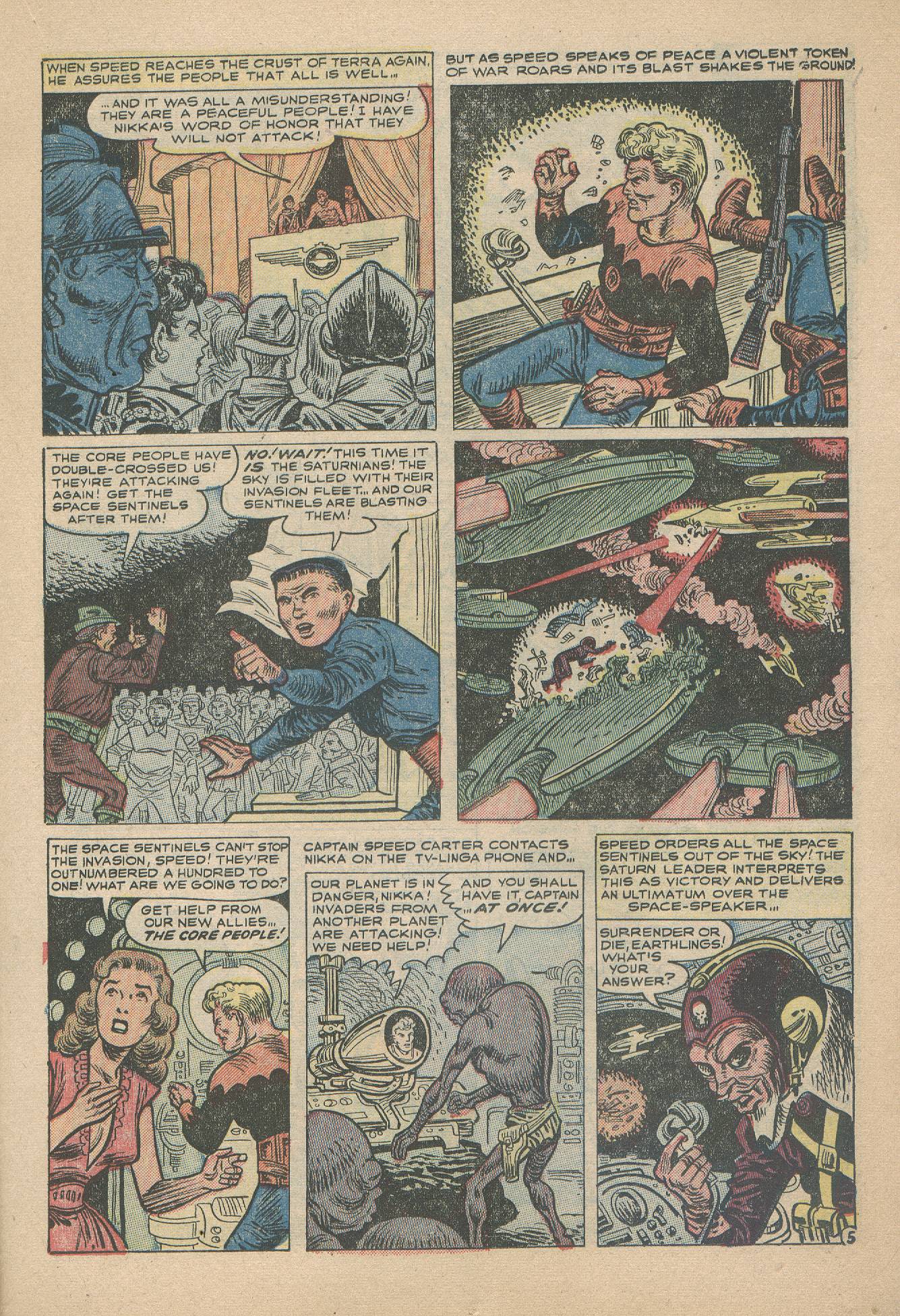 Read online Speed Carter, Spaceman comic -  Issue #3 - 15