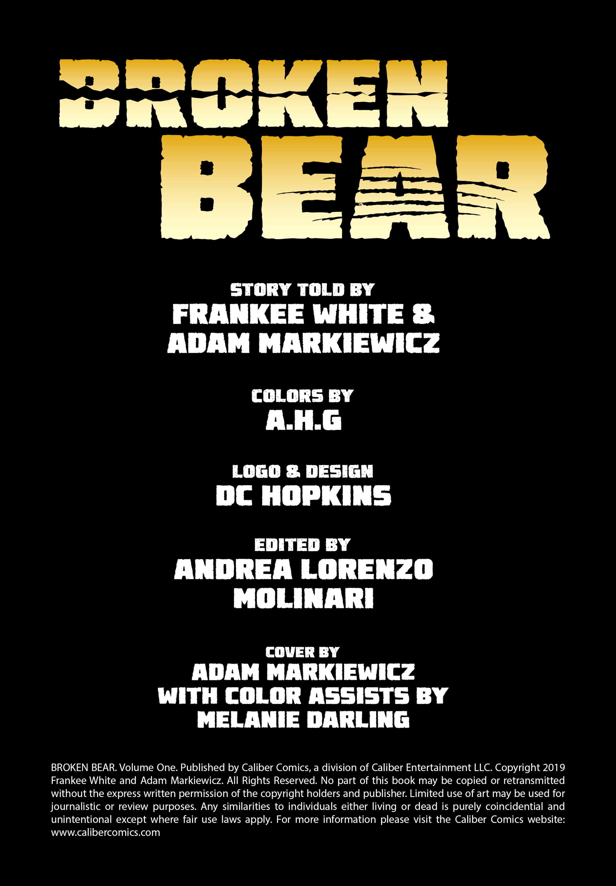 Read online Broken Bear comic -  Issue # TPB - 3