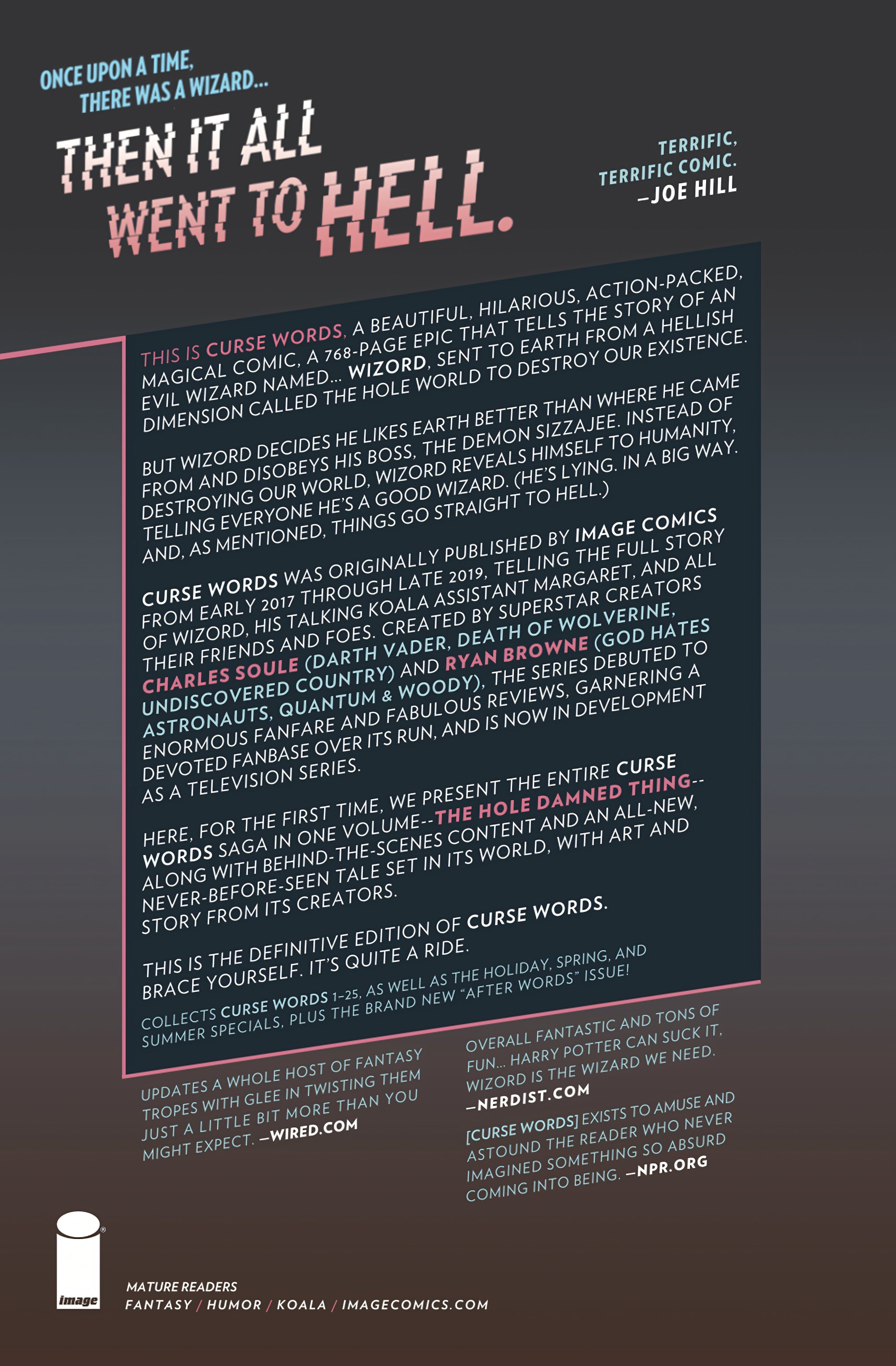 Read online Curse Words: The Whole Damned Thing Omnibus comic -  Issue # TPB (Part 7) - 108