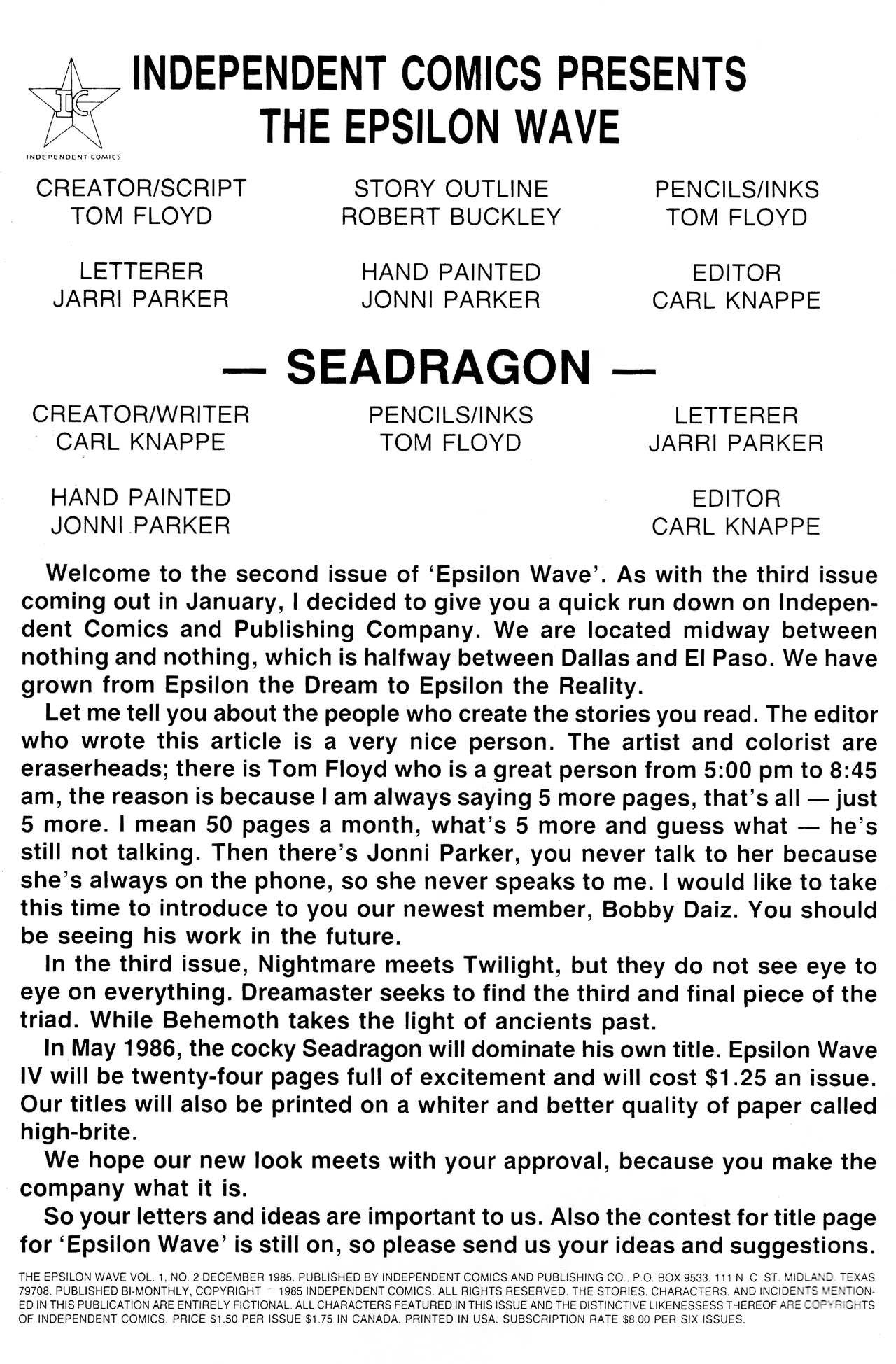 Read online The Epsilon Wave comic -  Issue #2 - 2