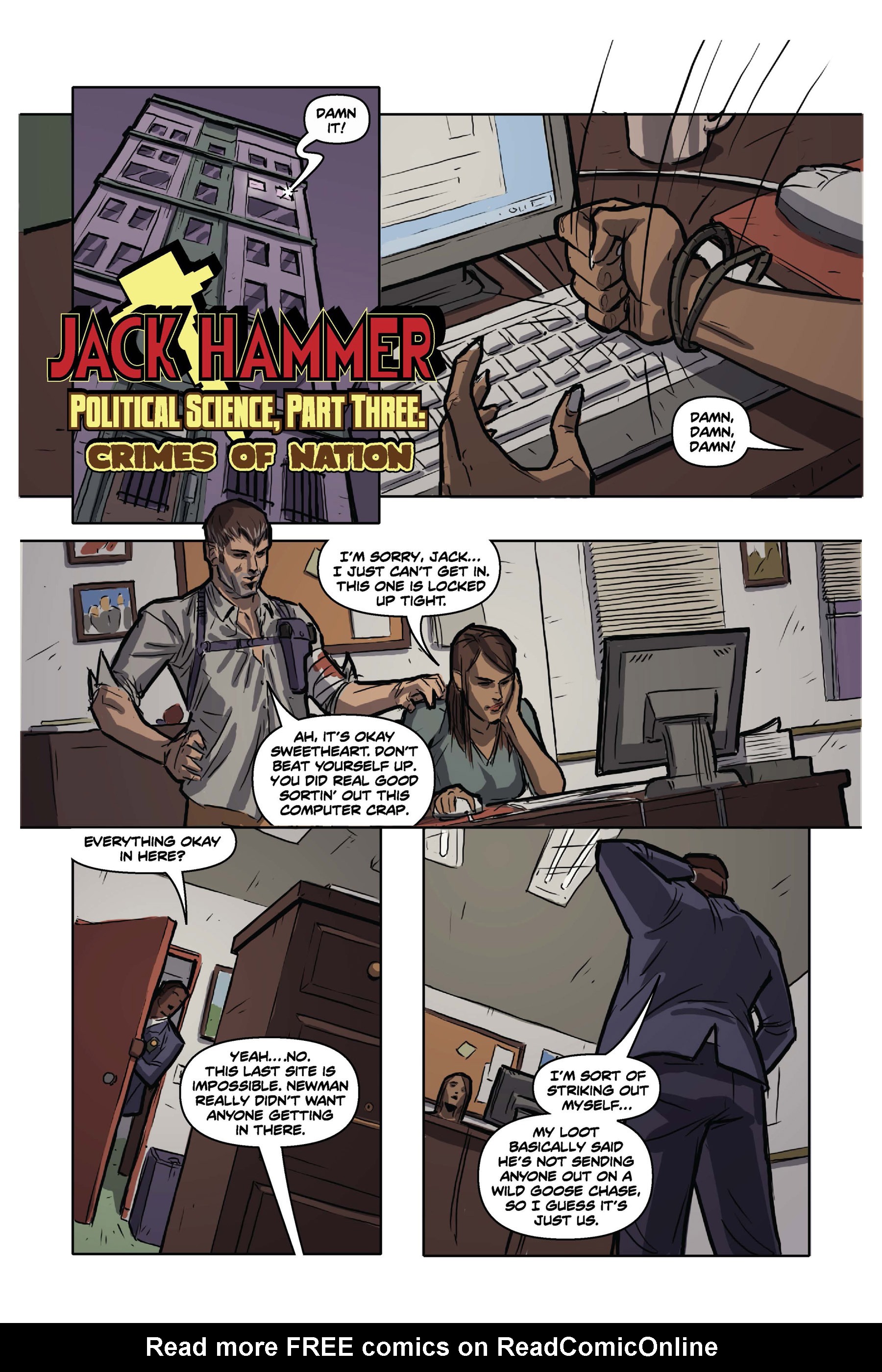 Read online Jack Hammer comic -  Issue #3 - 3