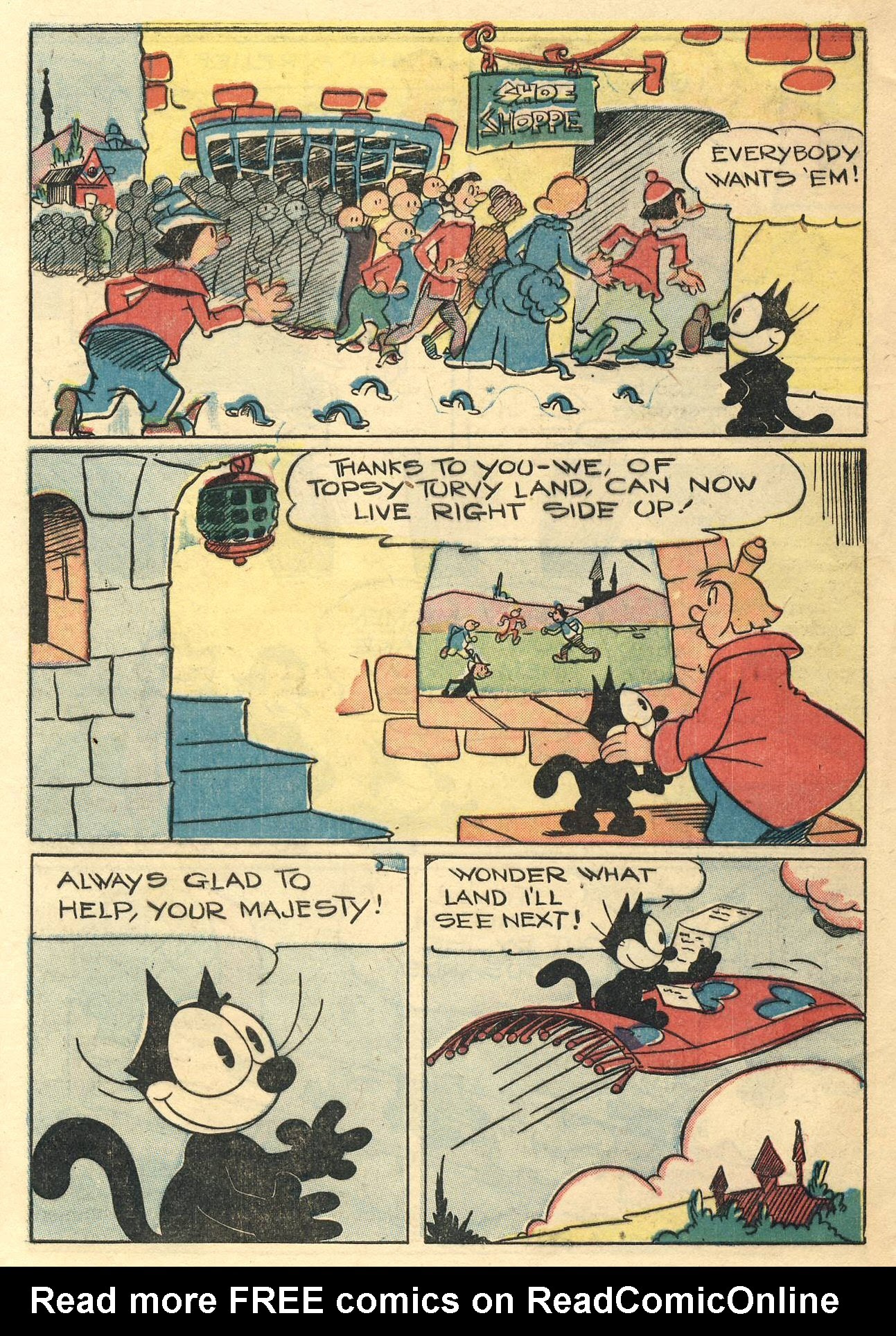 Read online Felix the Cat (1948) comic -  Issue #10 - 42