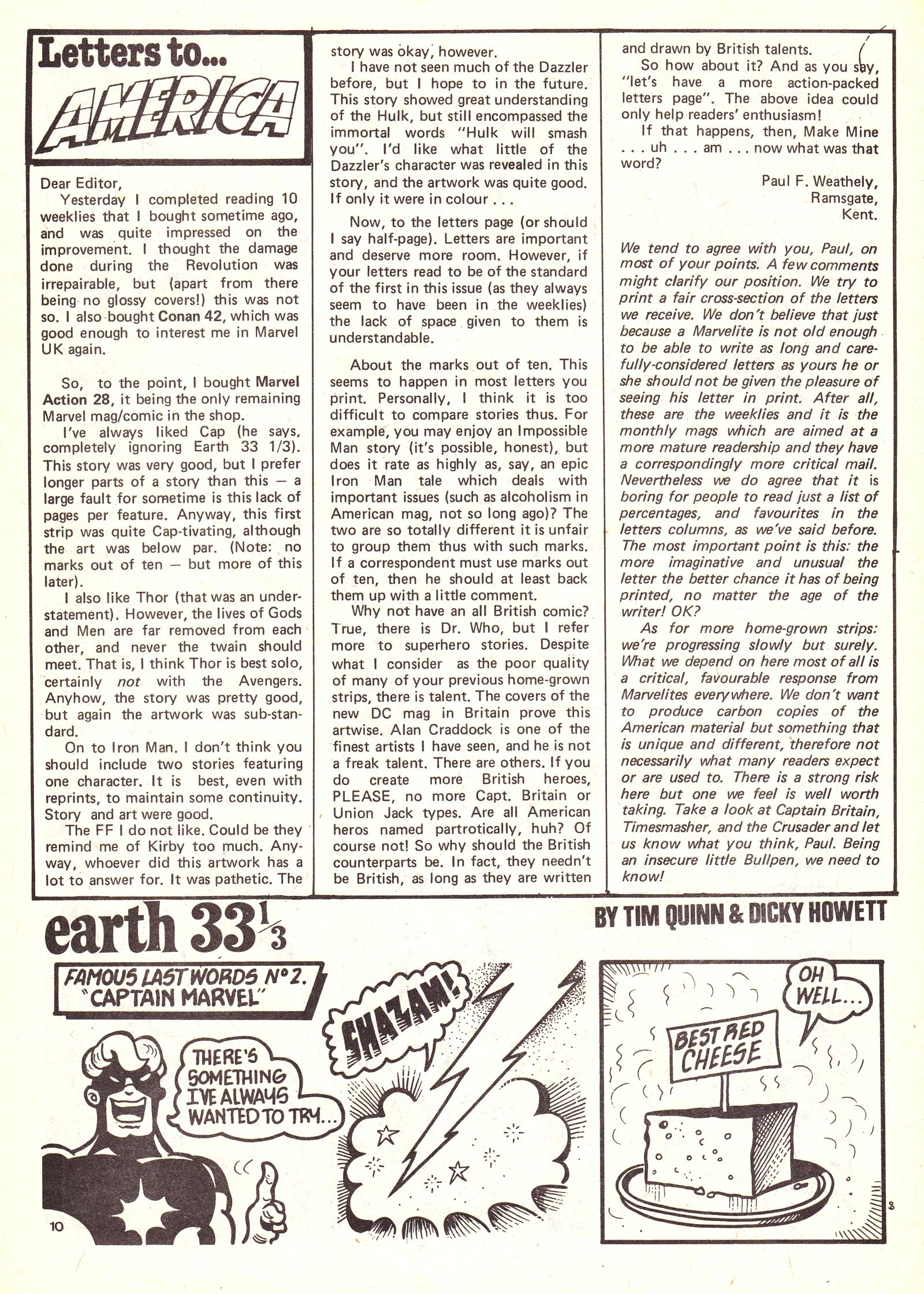 Read online Captain America (1981) comic -  Issue #38 - 10