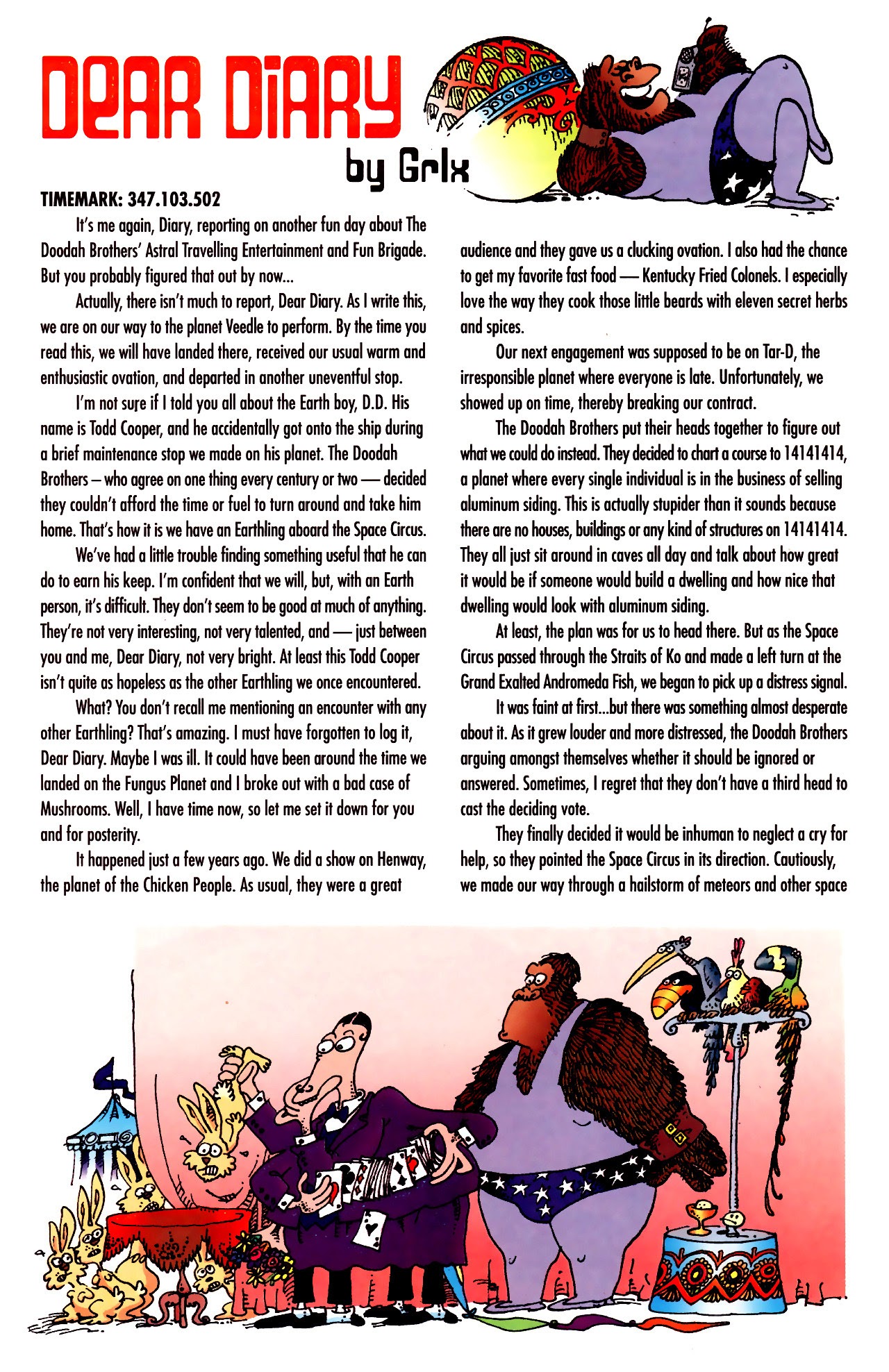 Read online Space Circus comic -  Issue #2 - 26