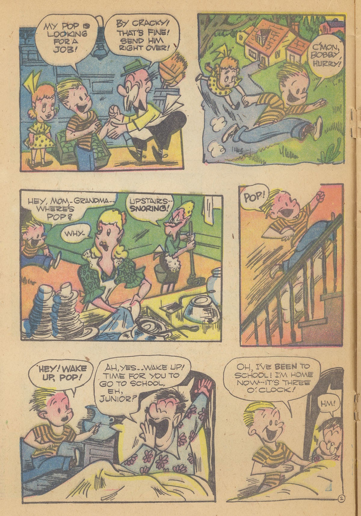 Read online Milt Gross Funnies comic -  Issue #2 - 19