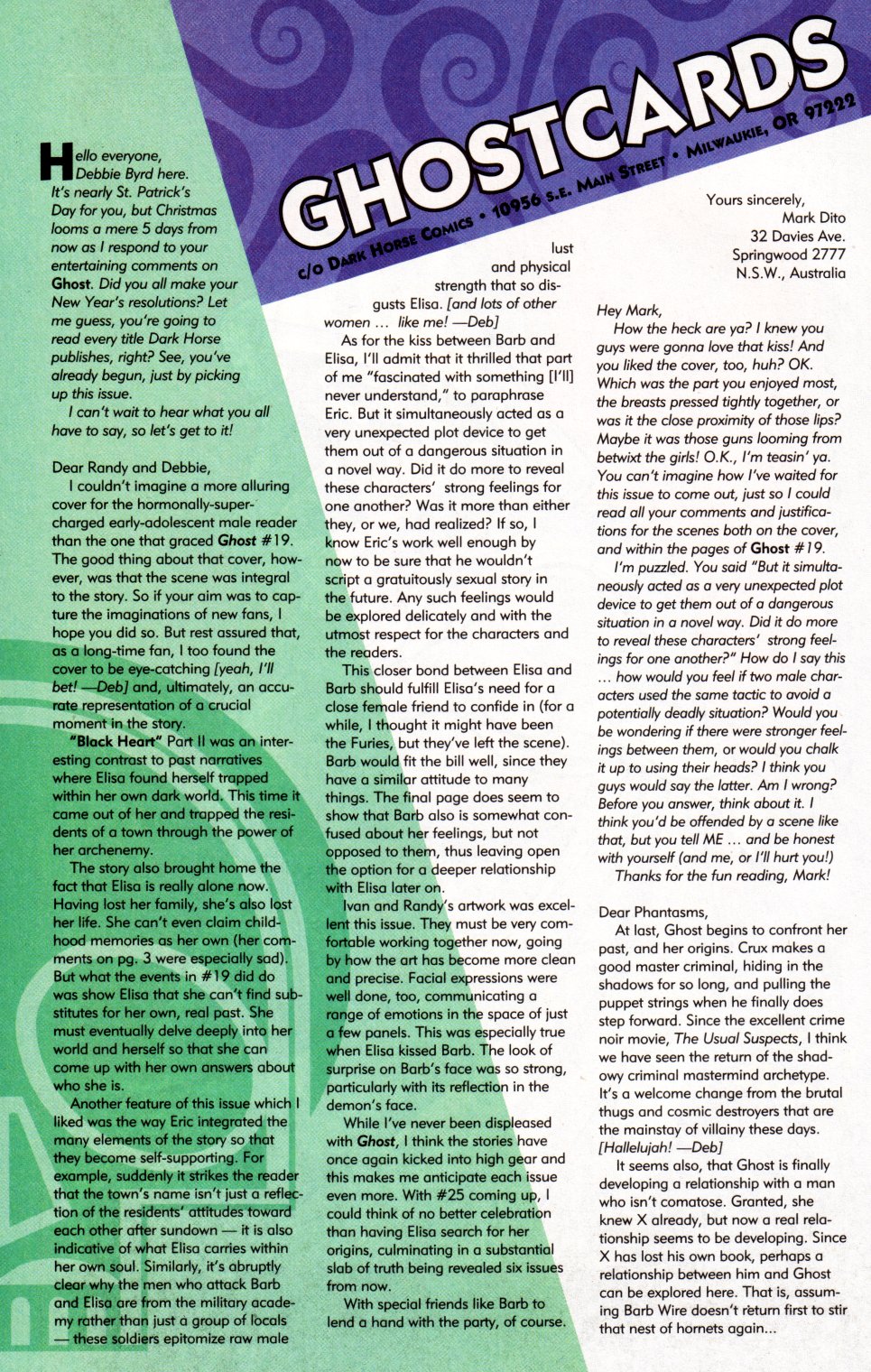 Read online Ghost (1995) comic -  Issue #23 - 26