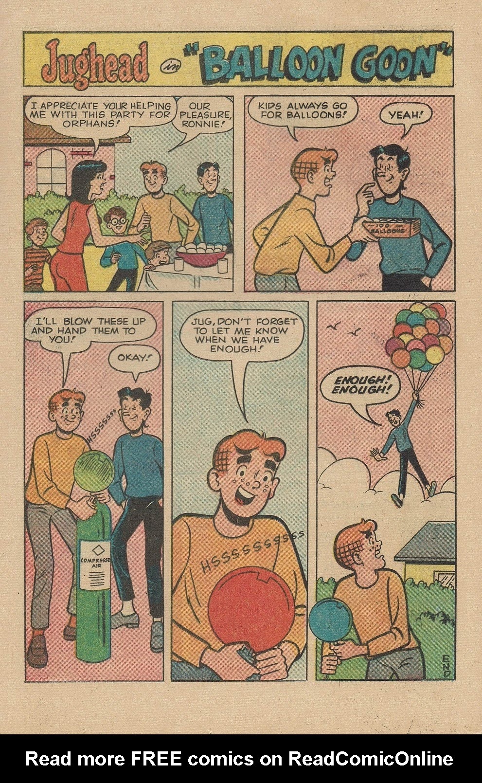 Read online Jughead's Jokes comic -  Issue #6 - 17