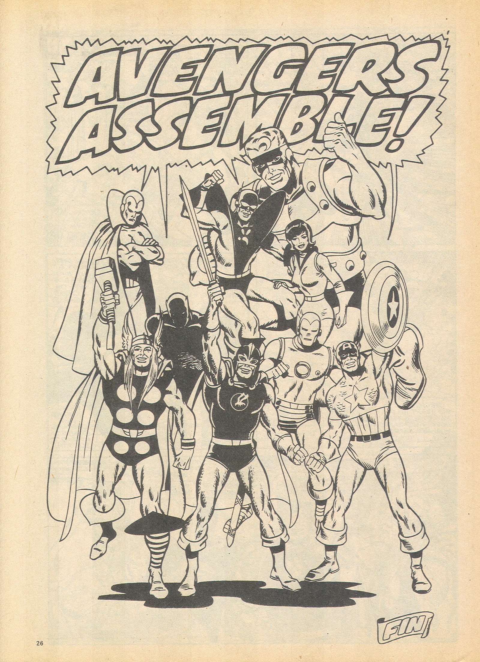 Read online The Avengers (1973) comic -  Issue #109 - 26