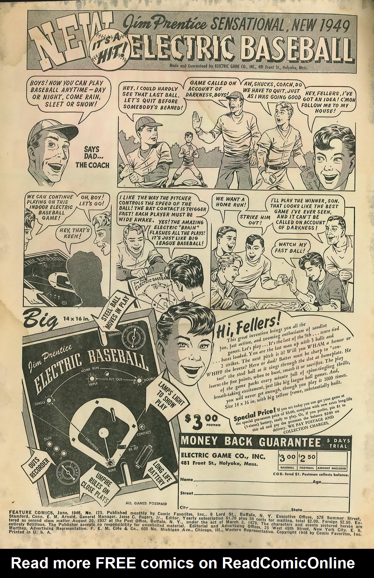 Read online Feature Comics comic -  Issue #123 - 2