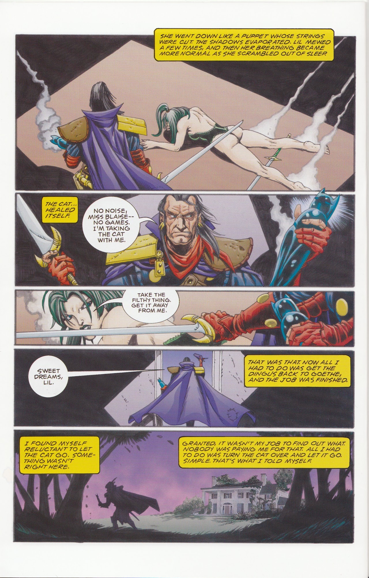Read online GrimJack: The Manx Cat comic -  Issue #3 - 6