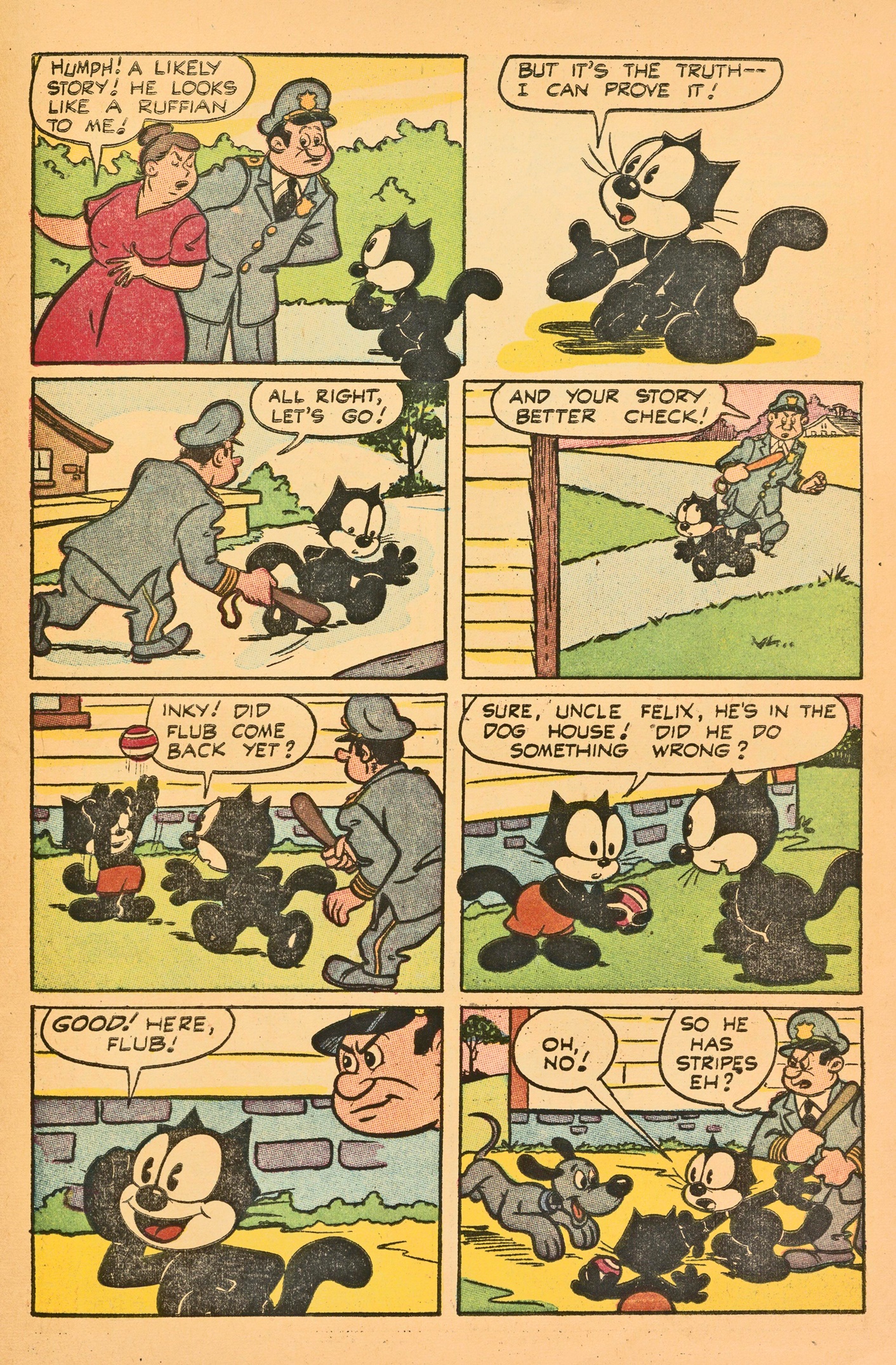 Read online Felix the Cat (1951) comic -  Issue #60 - 29