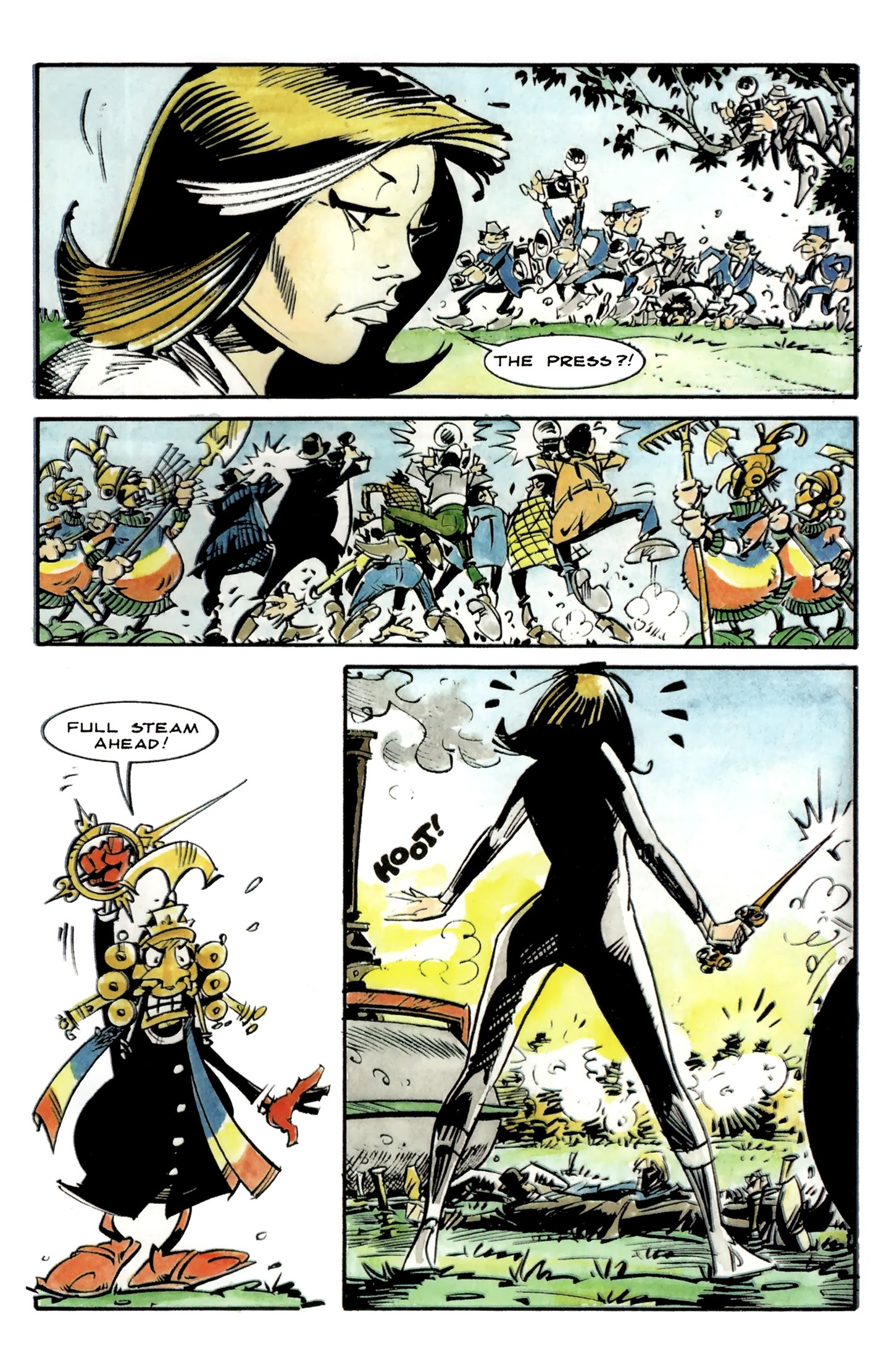 Read online Steed and Mrs. Peel (2012) comic -  Issue #6 - 17