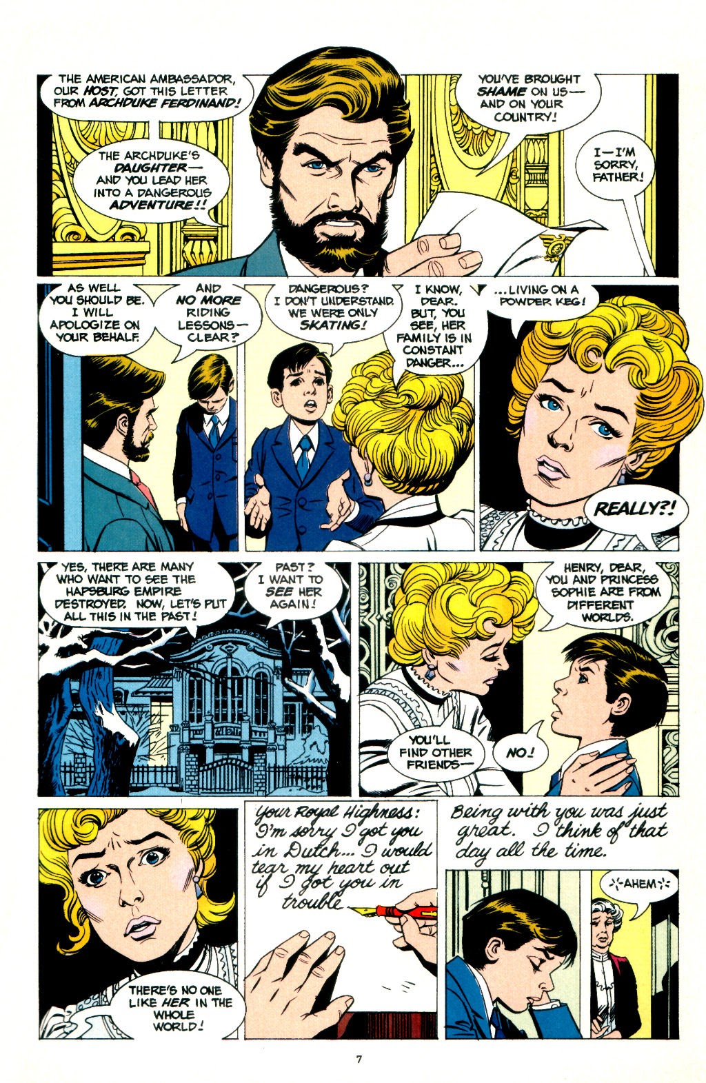 Read online Young Indiana Jones Chronicles comic -  Issue #9 - 9