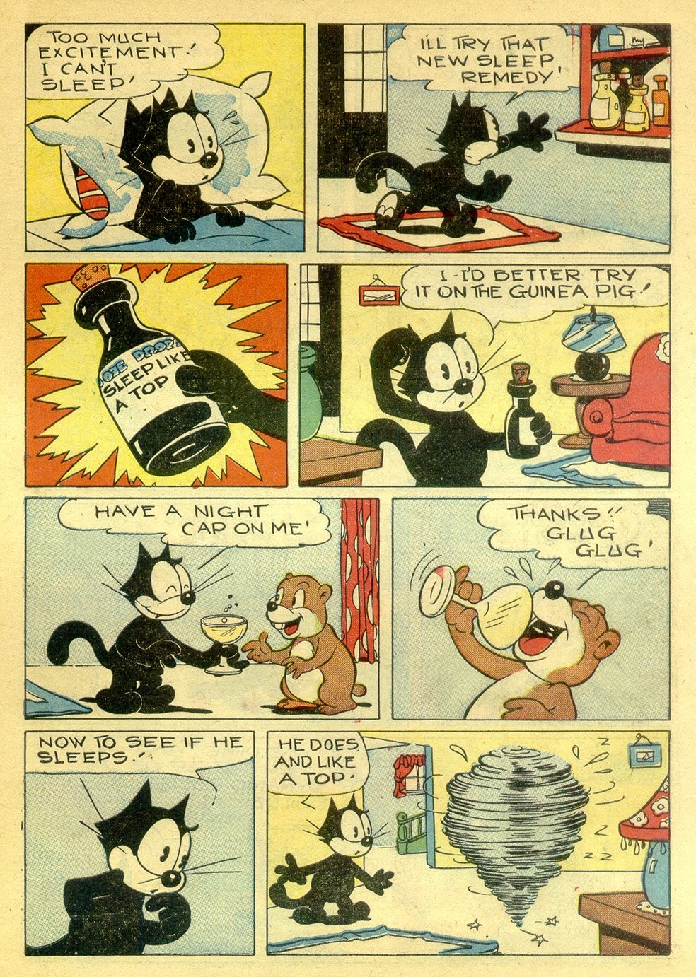 Read online Felix the Cat (1948) comic -  Issue #7 - 40