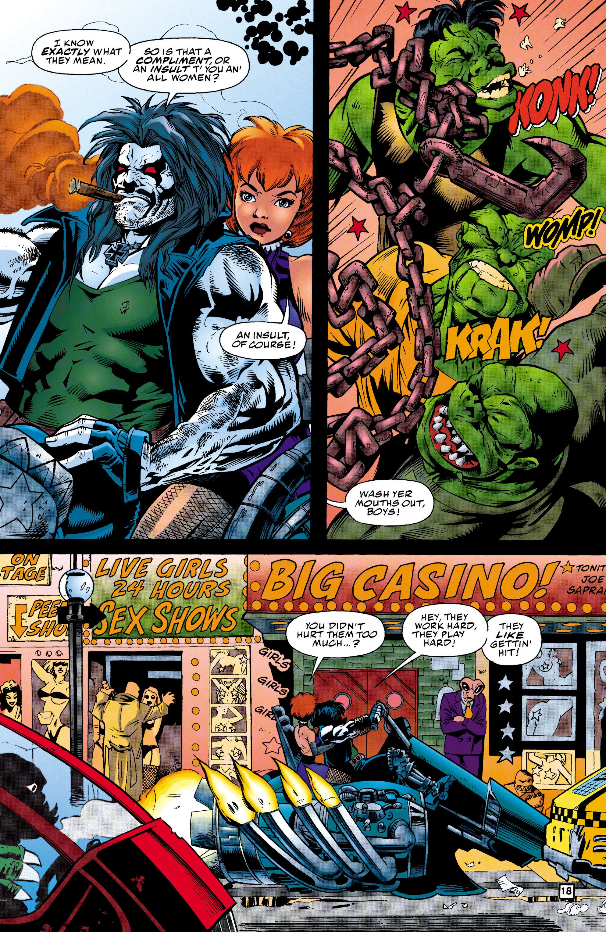 Read online Lobo (1993) comic -  Issue #29 - 19