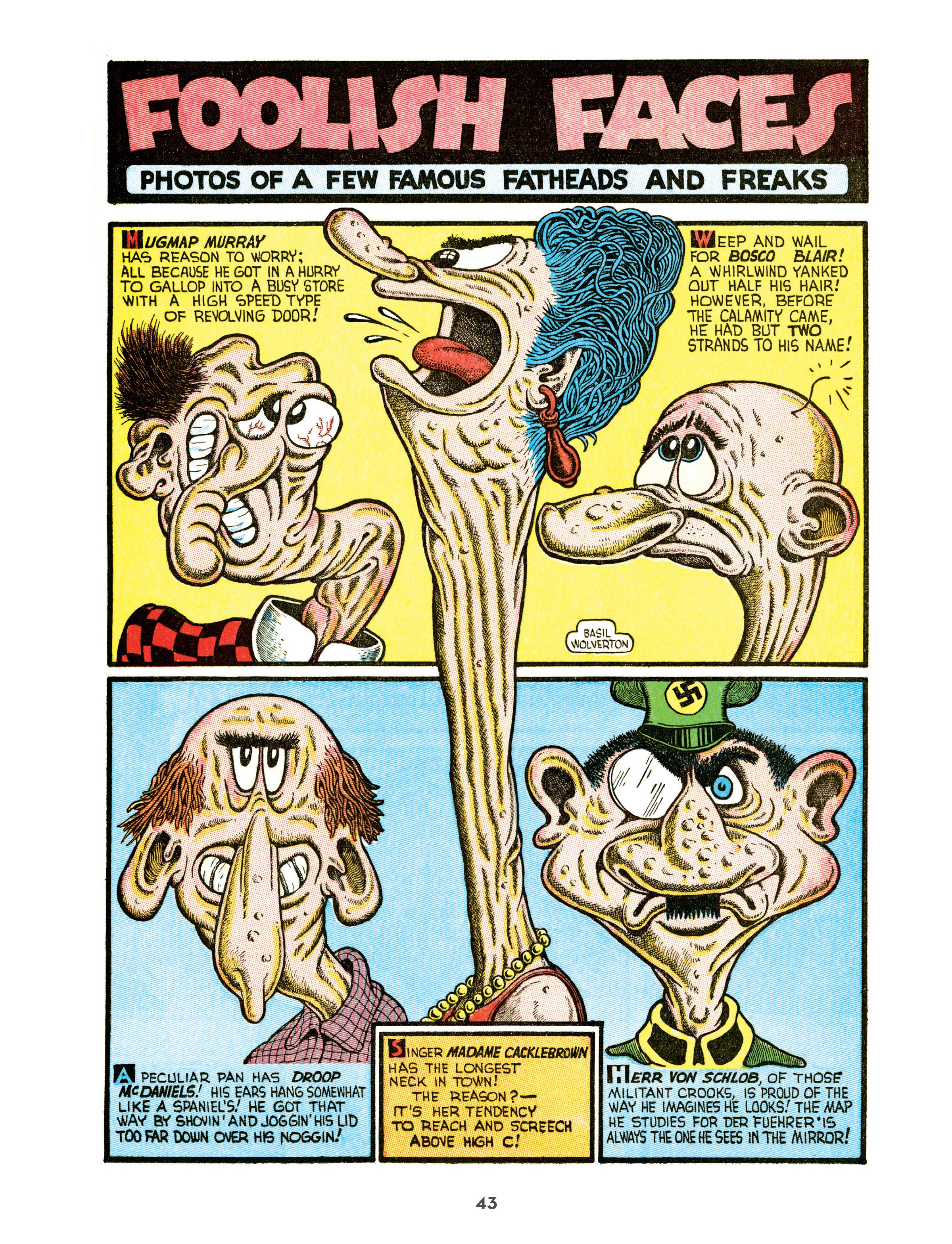 Read online Brain Bats of Venus: The Life and Comics of Basil Wolverton comic -  Issue # TPB (Part 1) - 42