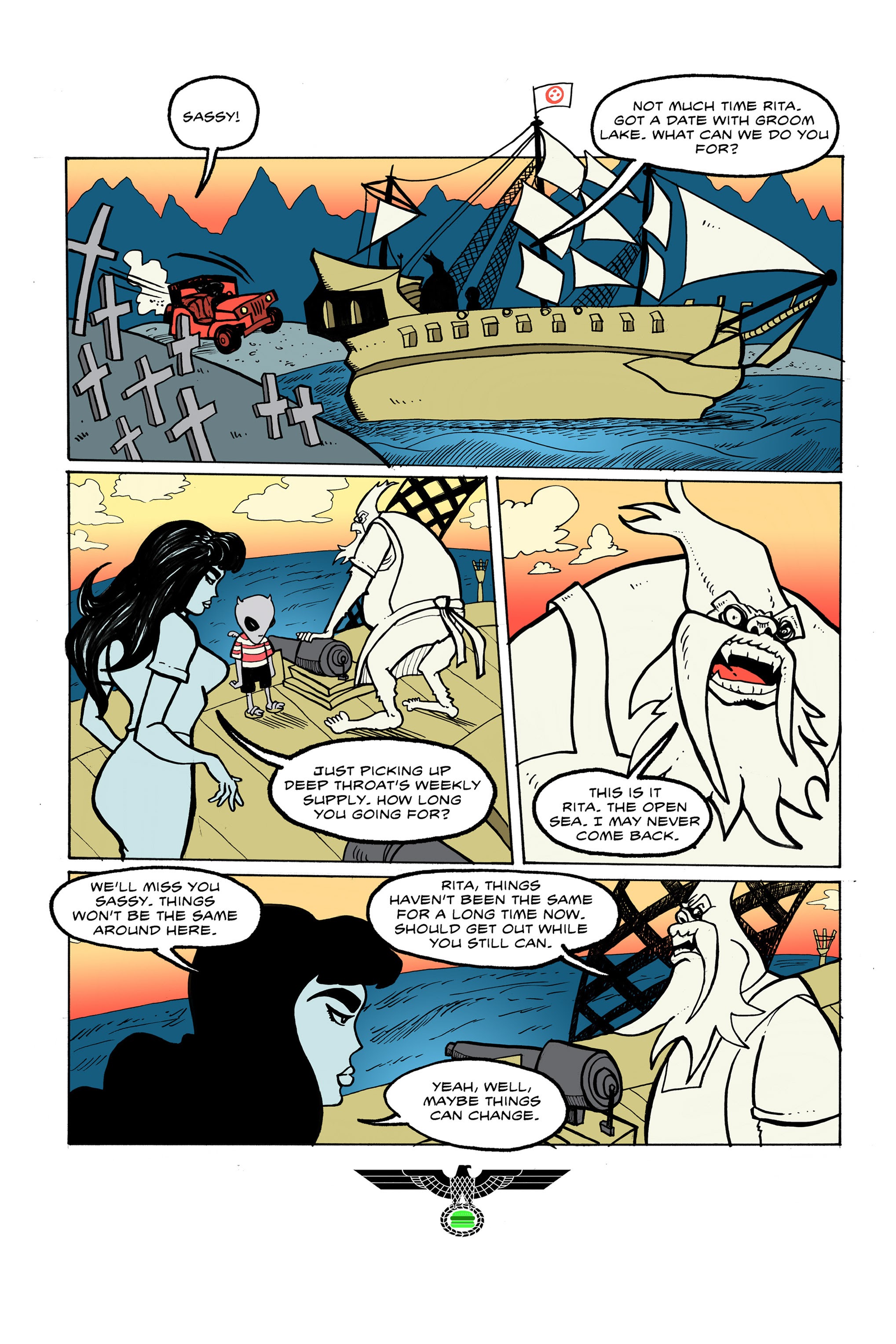 Read online Eagleburger comic -  Issue # TPB - 67