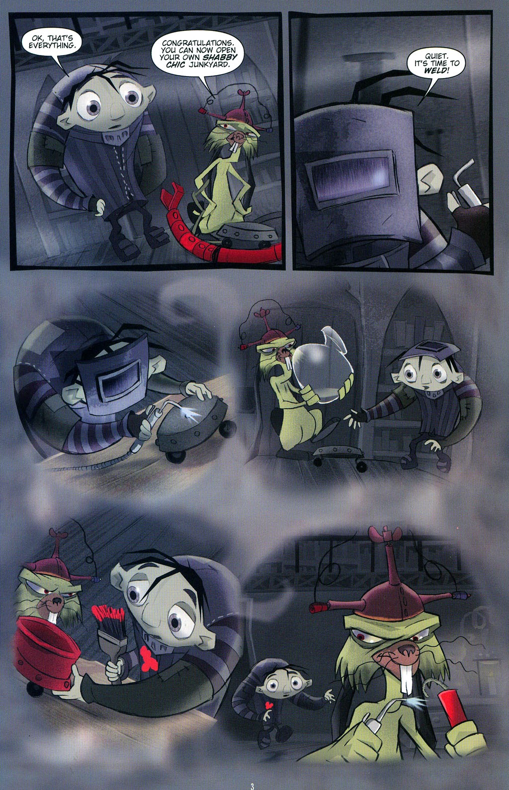 Read online Igor Movie Prequel comic -  Issue #2 - 5