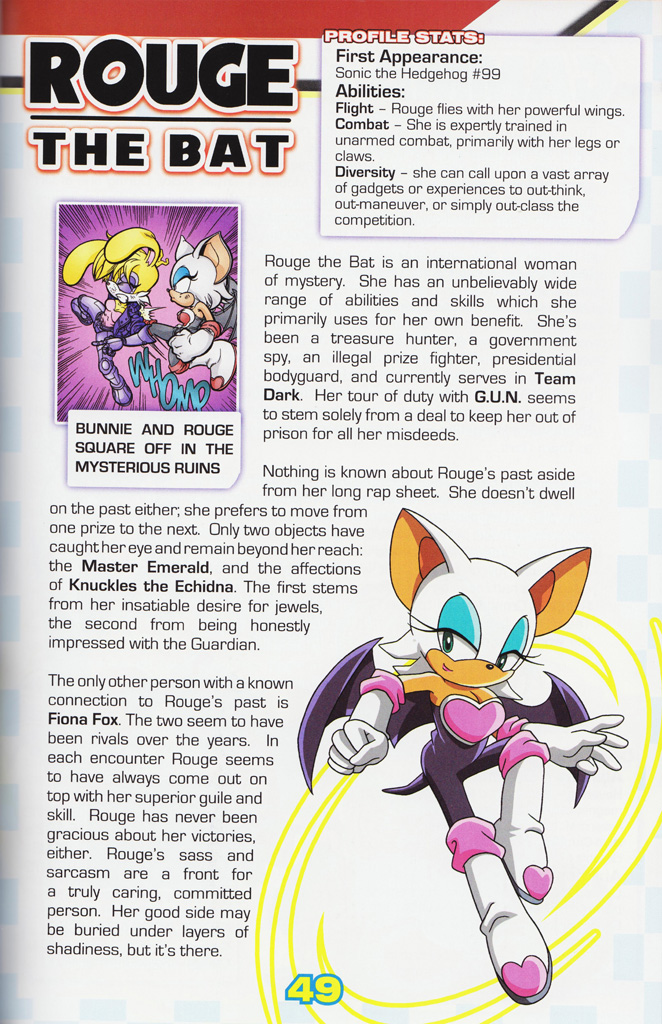 Read online Sonic the Hedgehog: The Complete Sonic Comic Encyclopedia comic -  Issue # TPB - 51