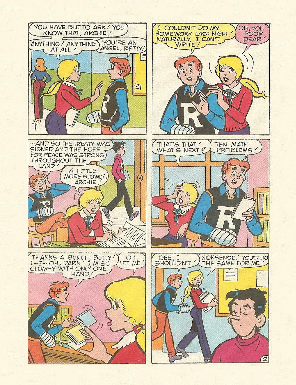 Read online Archie's Double Digest Magazine comic -  Issue #65 - 189