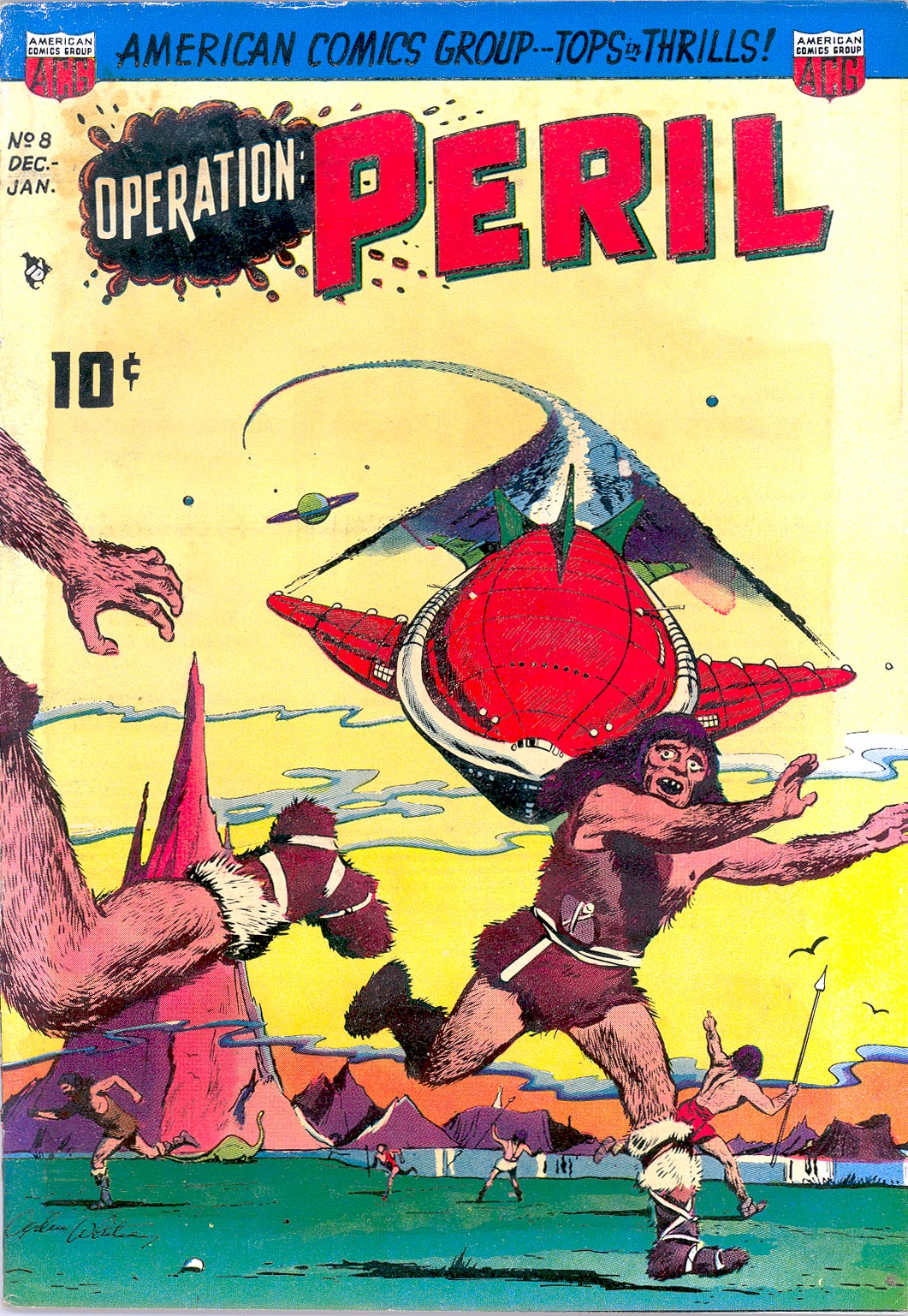 Read online Operation: Peril comic -  Issue #8 - 1