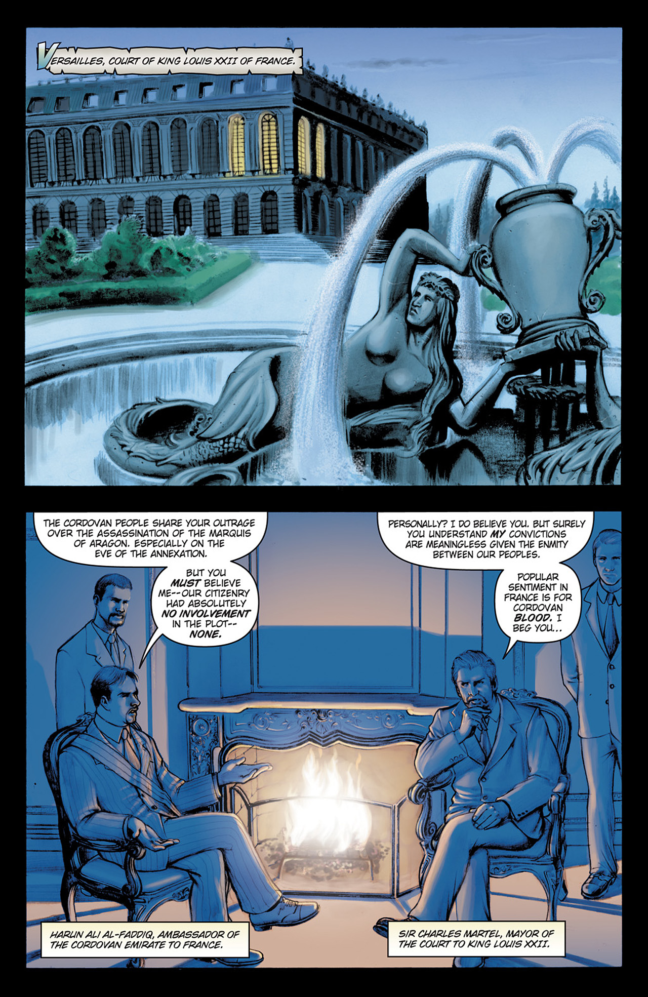 Read online Rex Mundi (2006) comic -  Issue # TPB 3 - 117