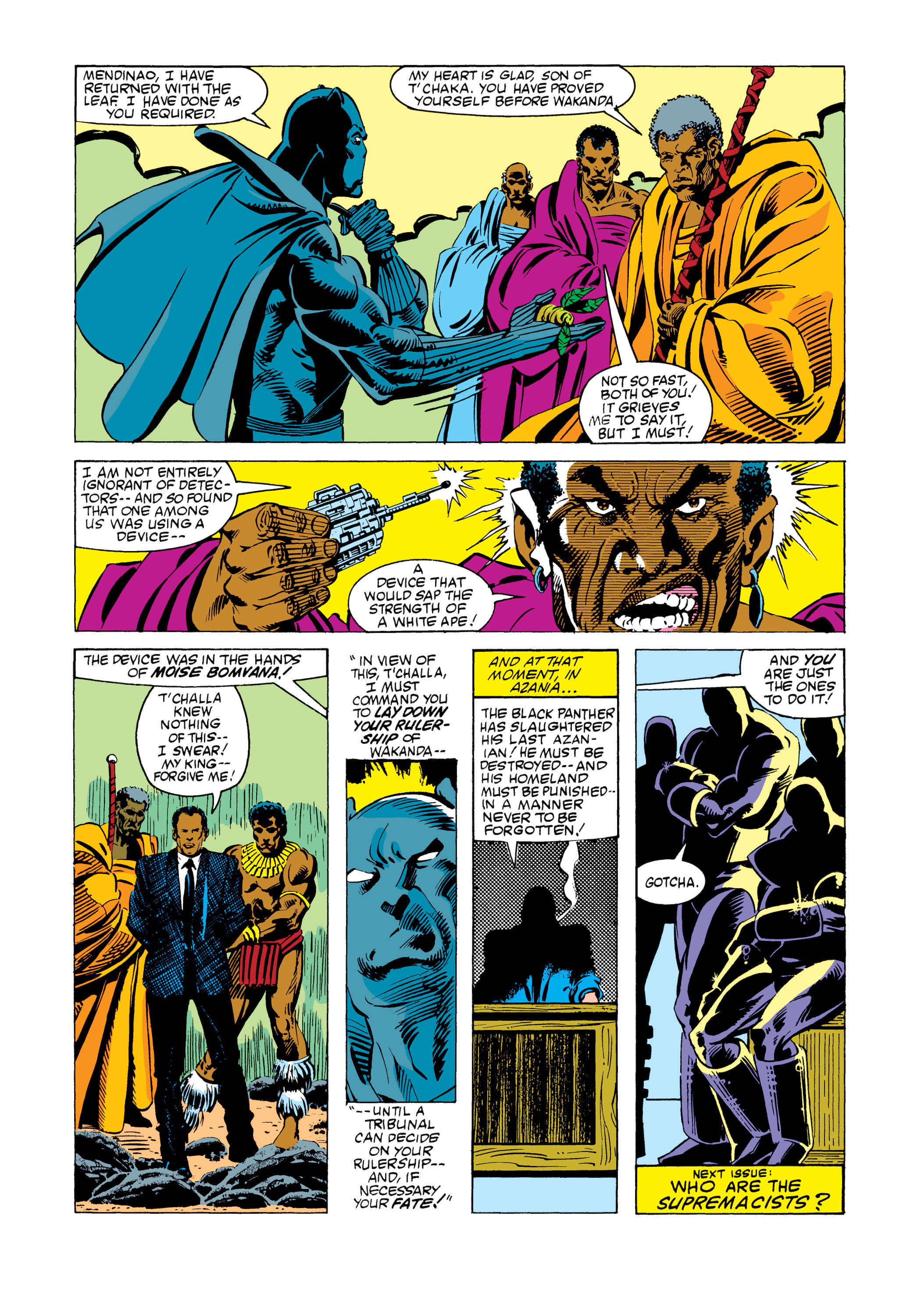 Read online Marvel Masterworks: The Black Panther comic -  Issue # TPB 3 (Part 1) - 35