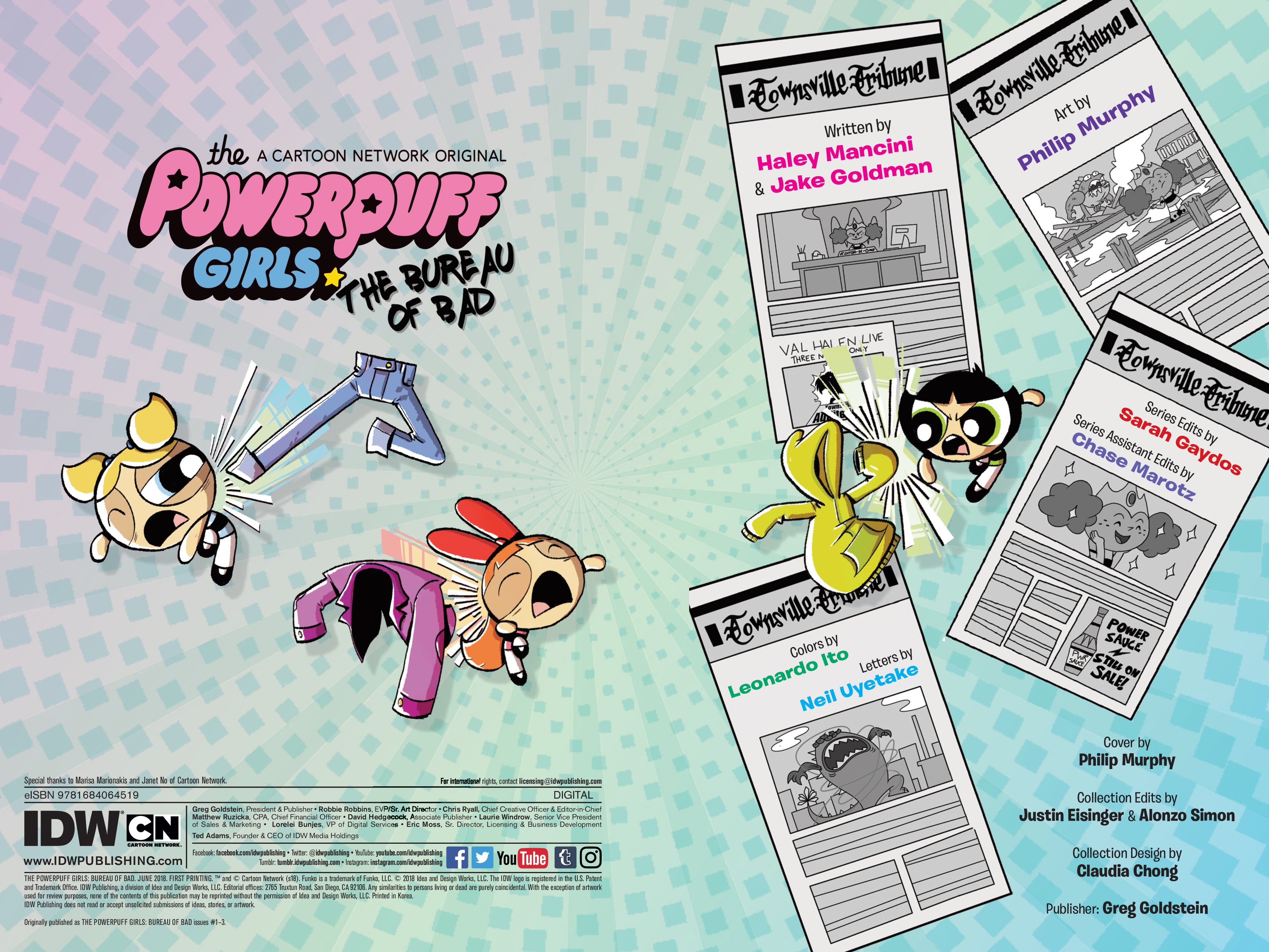 Read online The Powerpuff Girls: Bureau of Bad comic -  Issue # _TPB - 4