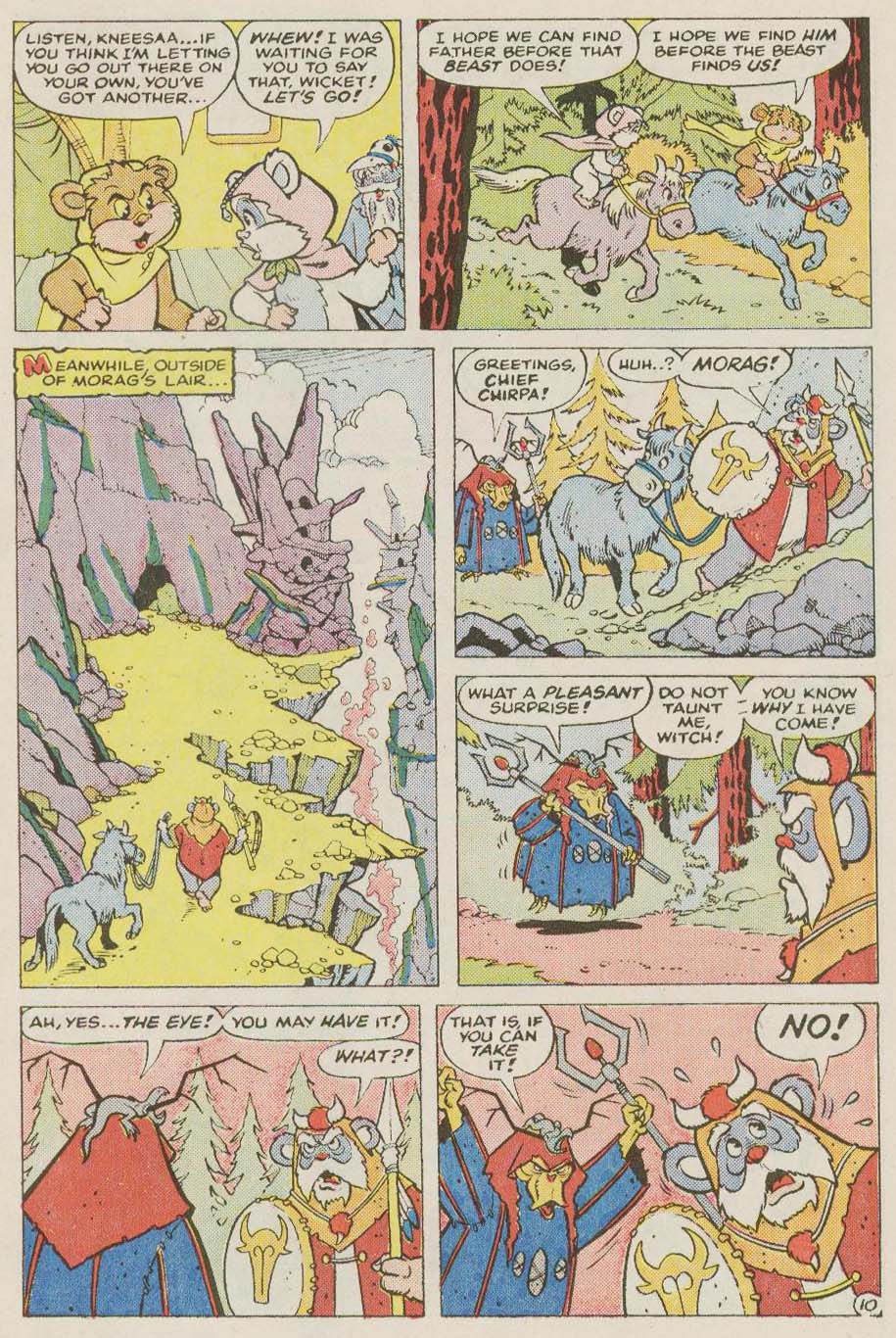 Read online Ewoks (1987) comic -  Issue #8 - 11
