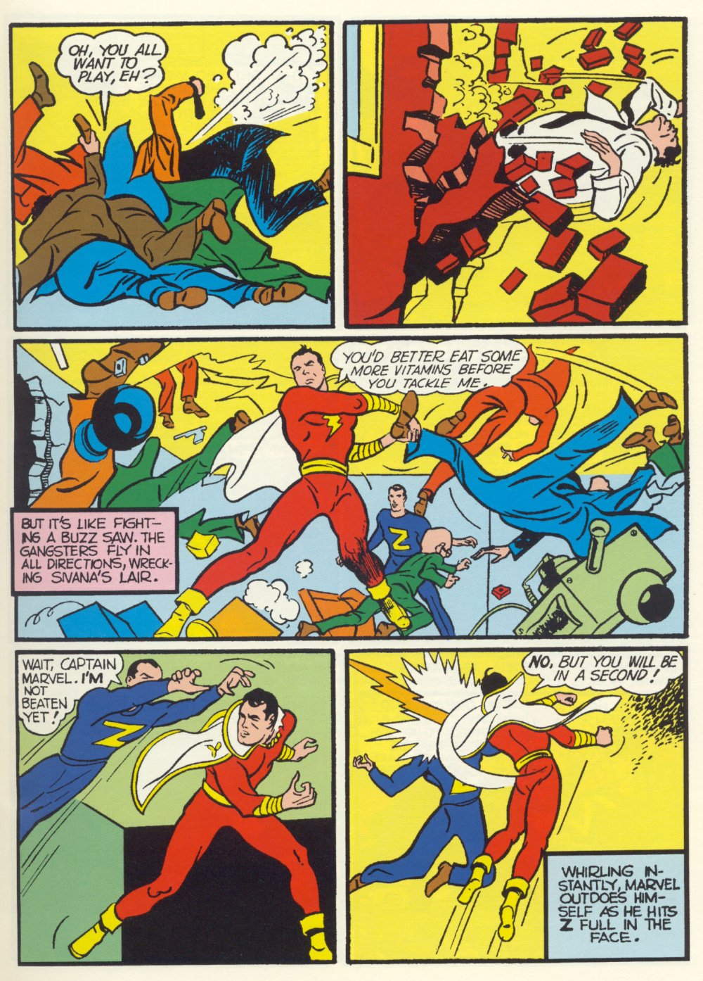Read online Captain Marvel Adventures comic -  Issue #1 - 6