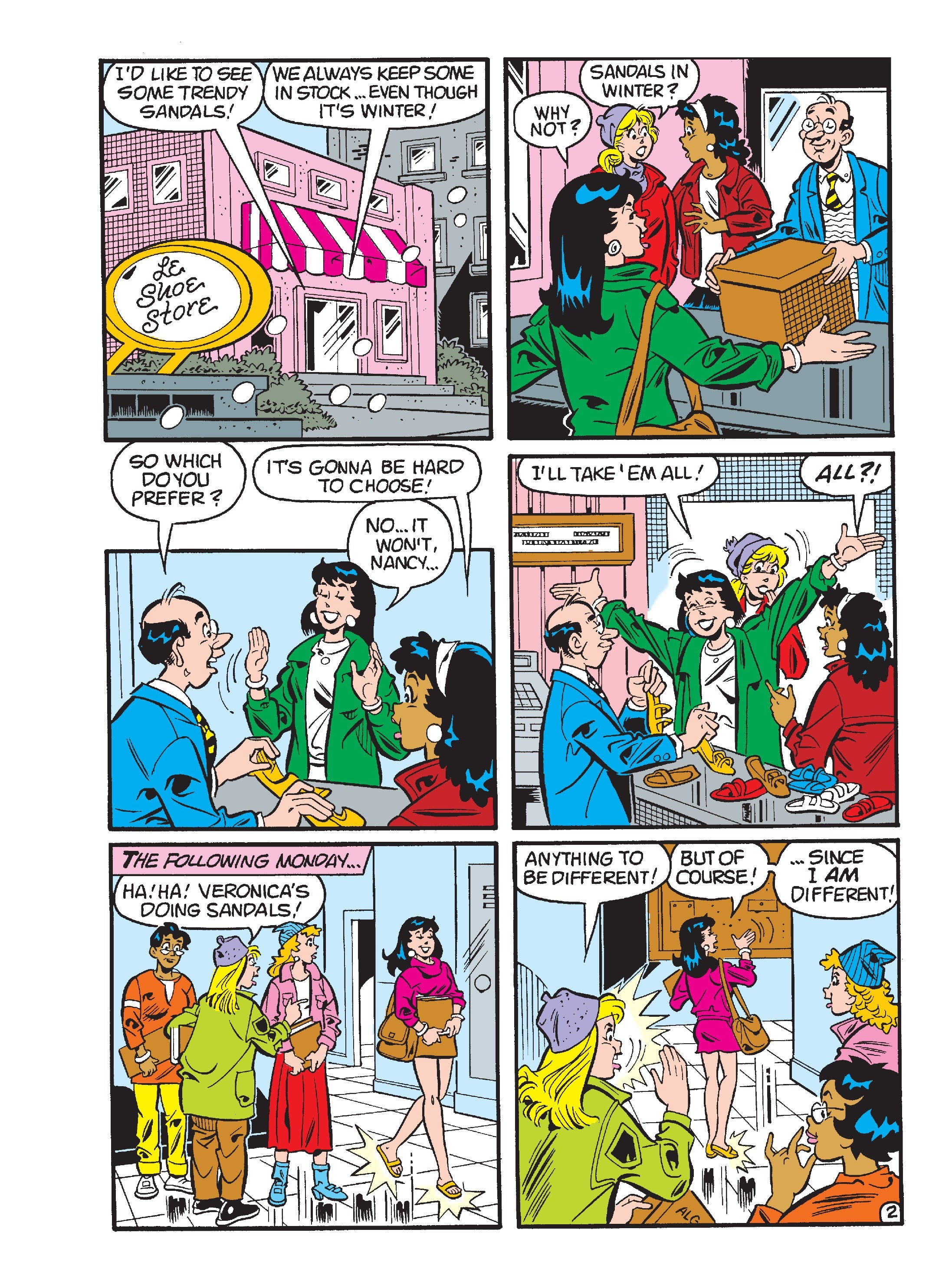 Read online Betty & Veronica Friends Double Digest comic -  Issue #252 - 76