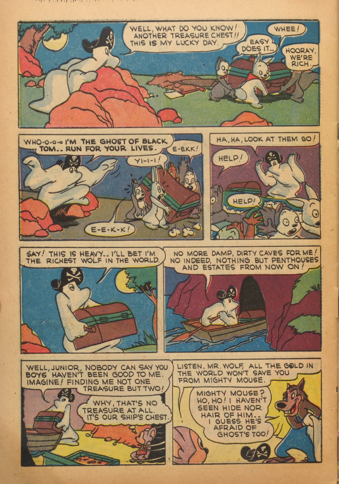 Read online Paul Terry's Mighty Mouse Comics comic -  Issue #6 - 36