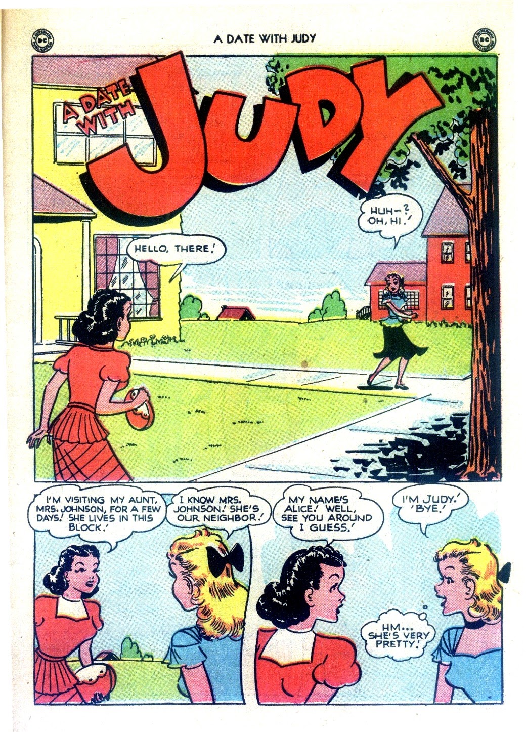 Read online A Date with Judy comic -  Issue #8 - 45