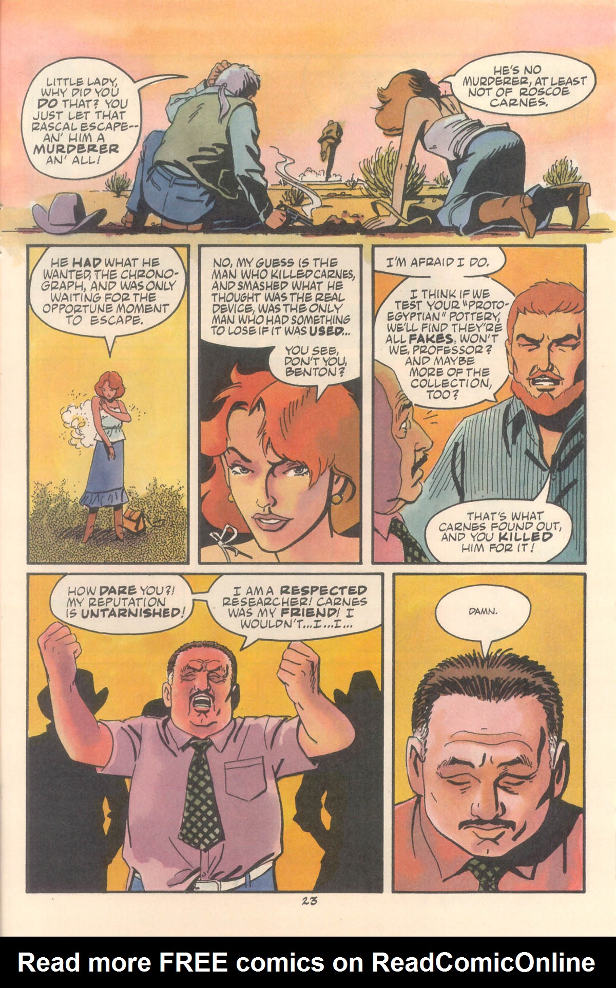 Read online Jonny Quest comic -  Issue #15 - 25