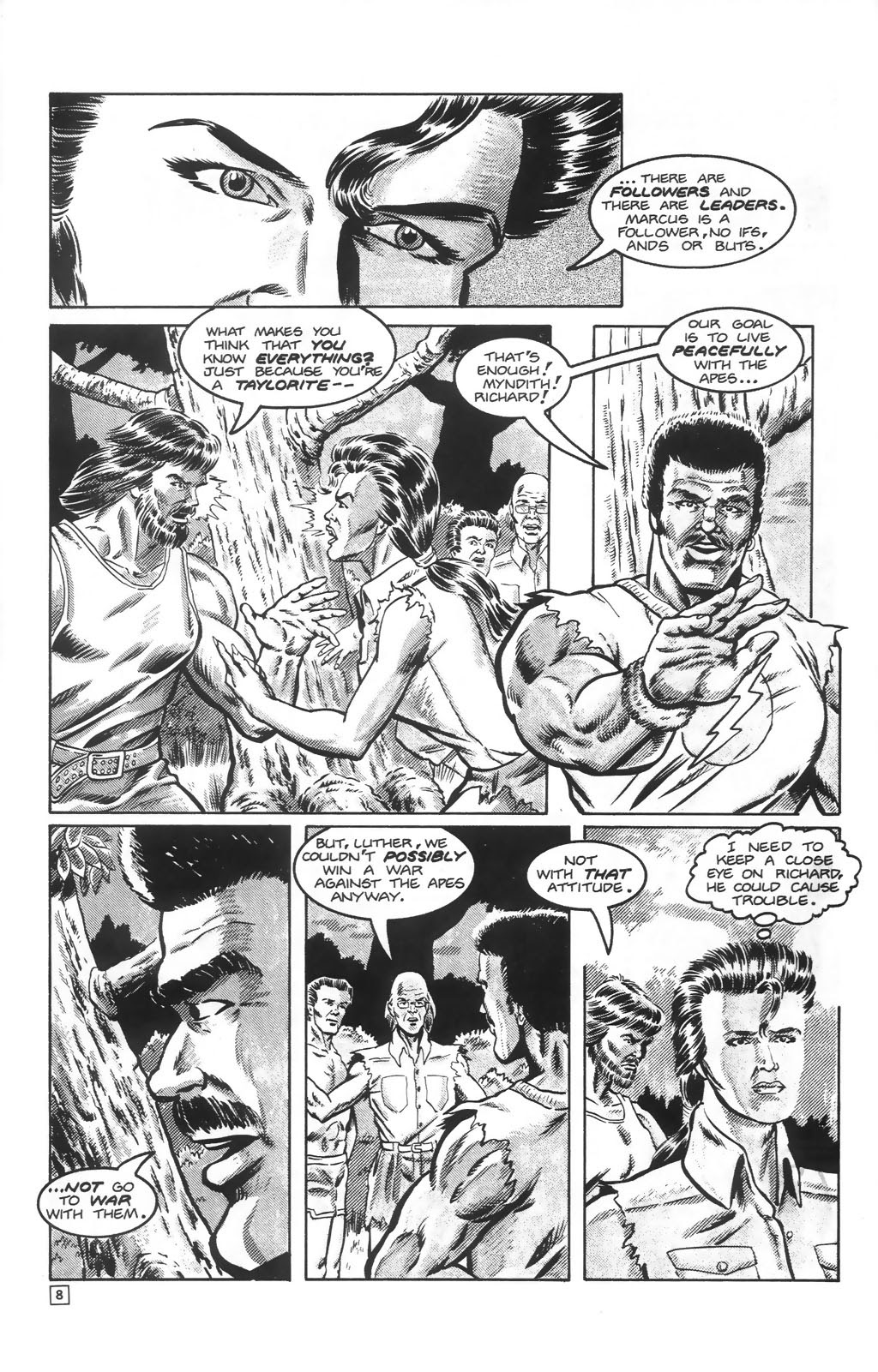 Read online Planet of the Apes: Blood of the Apes comic -  Issue #2 - 9
