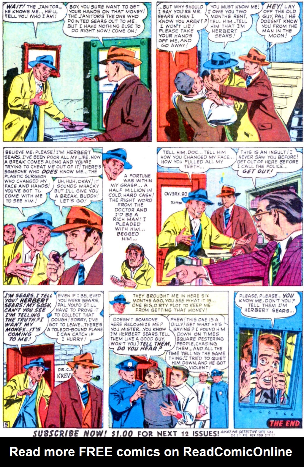 Read online Amazing Detective Cases comic -  Issue #7 - 16