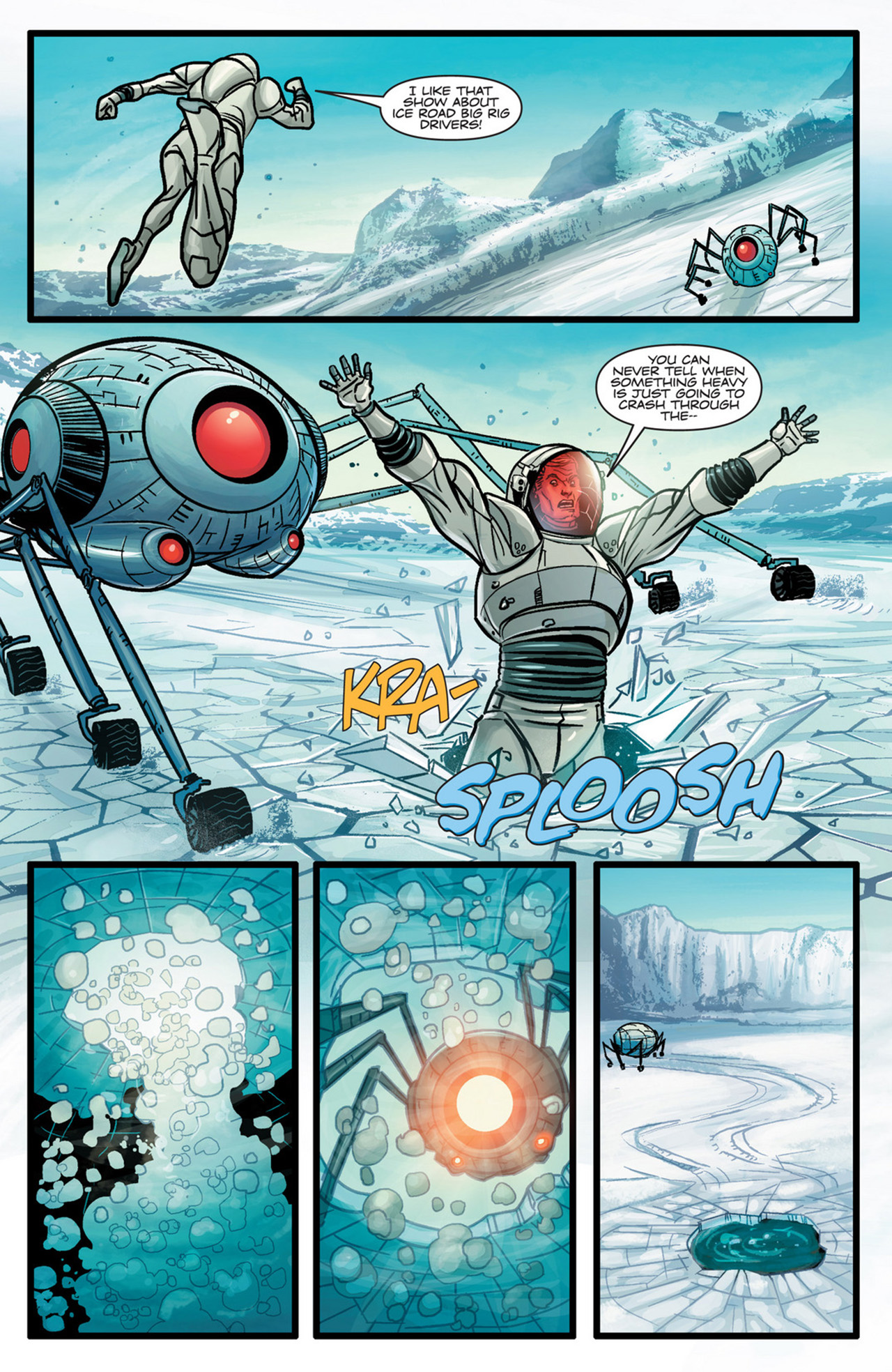 Read online Bionic Man comic -  Issue # _Annual 1 - 18