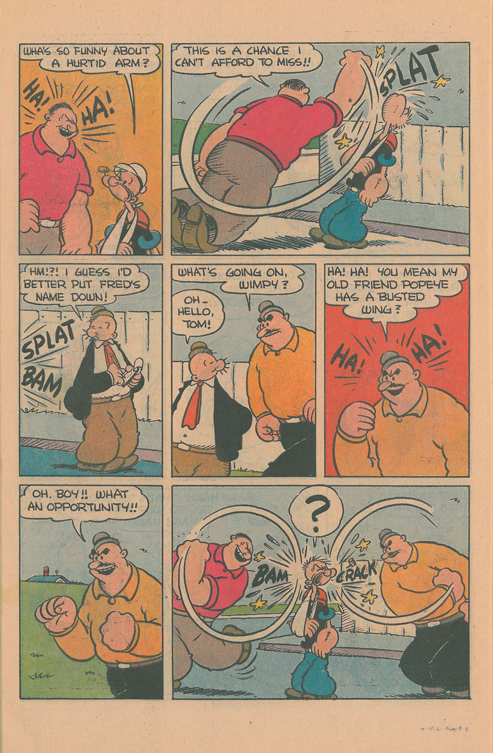 Read online Popeye (1948) comic -  Issue #171 - 30