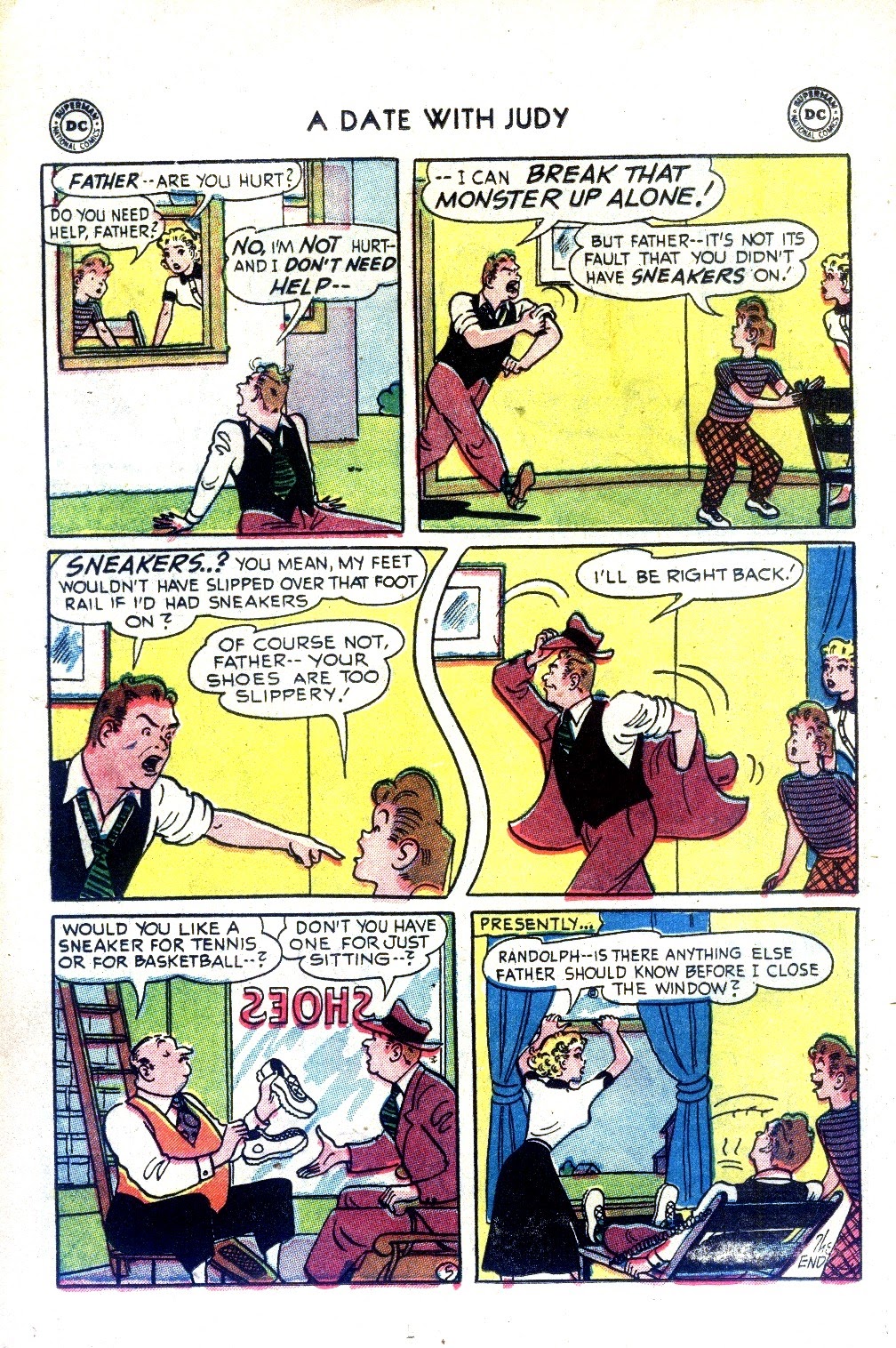 Read online A Date with Judy comic -  Issue #31 - 32