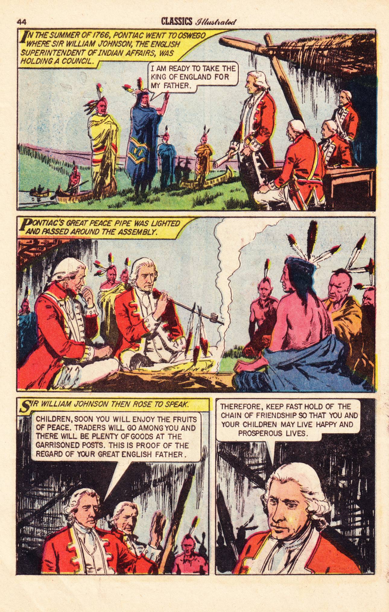 Read online Classics Illustrated comic -  Issue #154 - 46