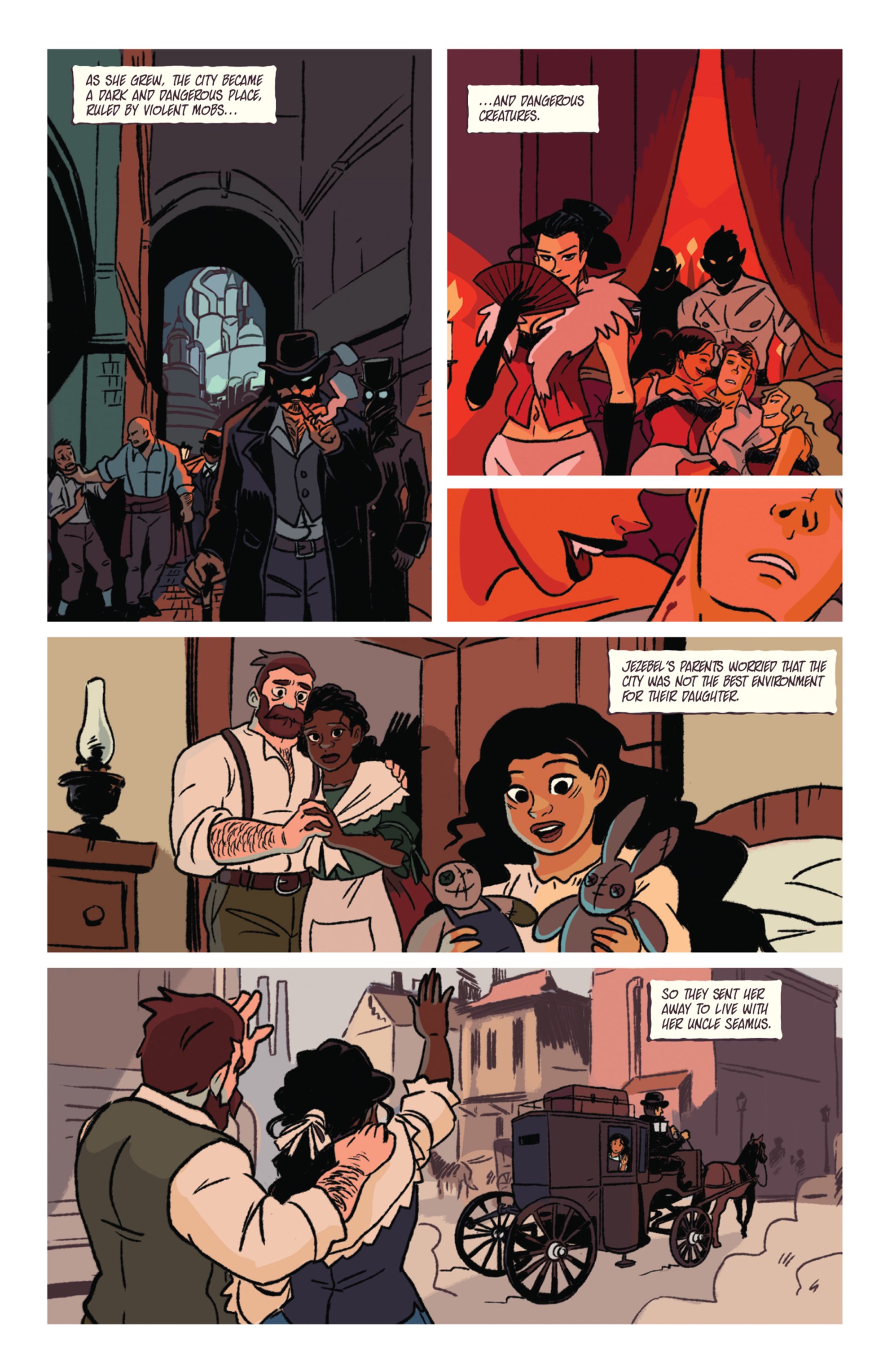 Read online Unicorn Vampire Hunter comic -  Issue #1 - 4