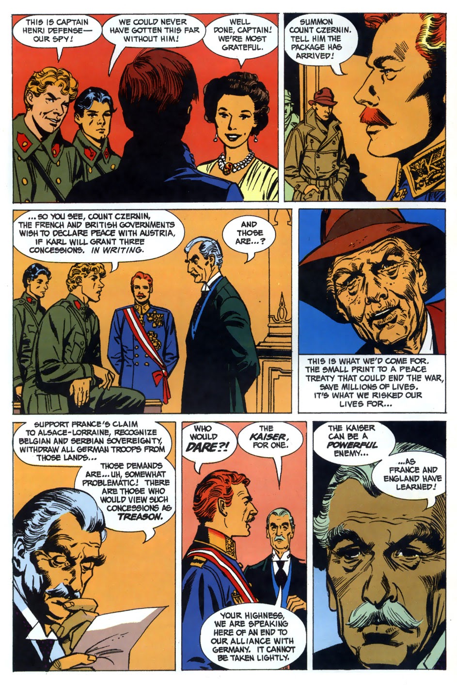 Read online Young Indiana Jones Chronicles comic -  Issue #10 - 14
