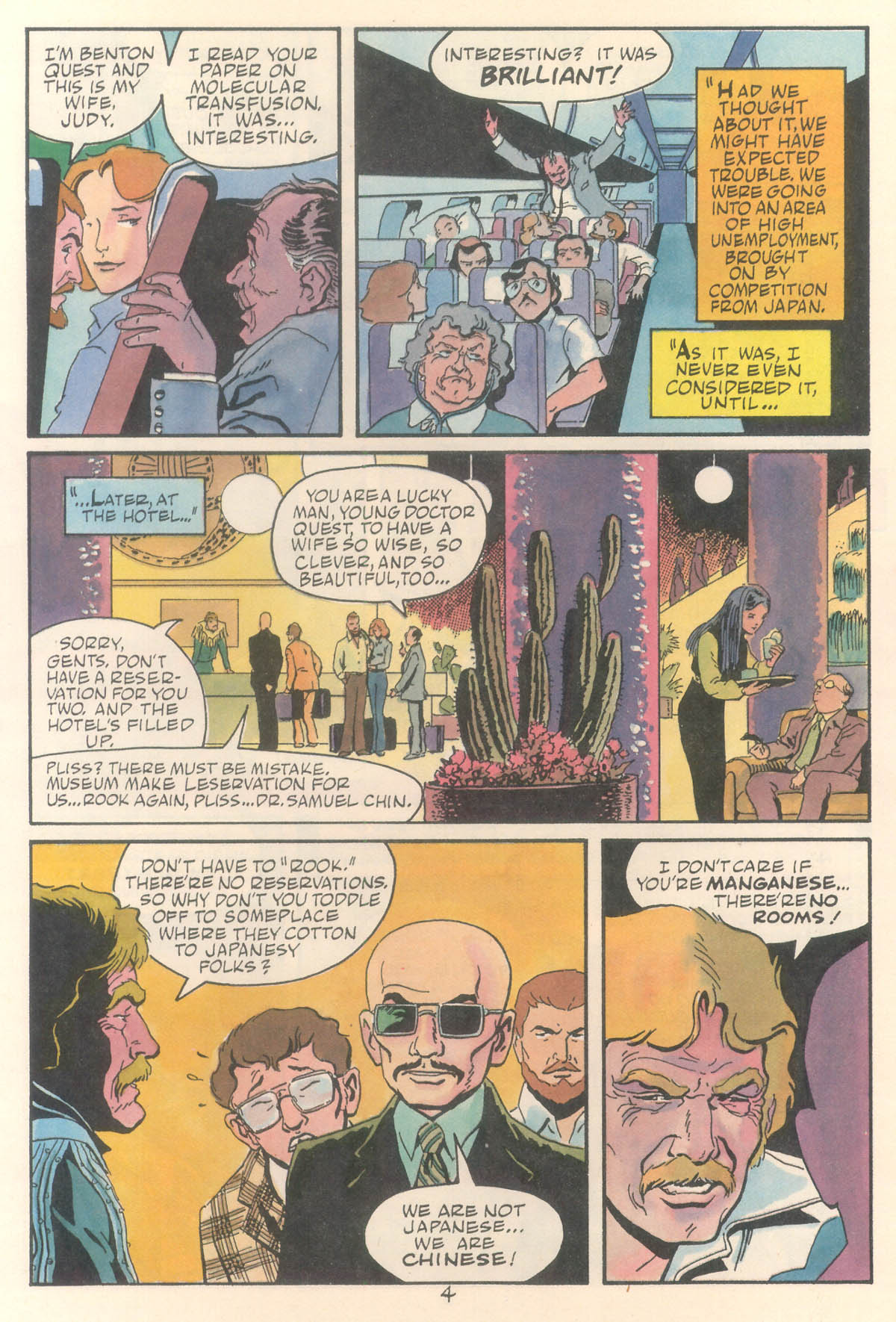 Read online Jonny Quest comic -  Issue #15 - 6