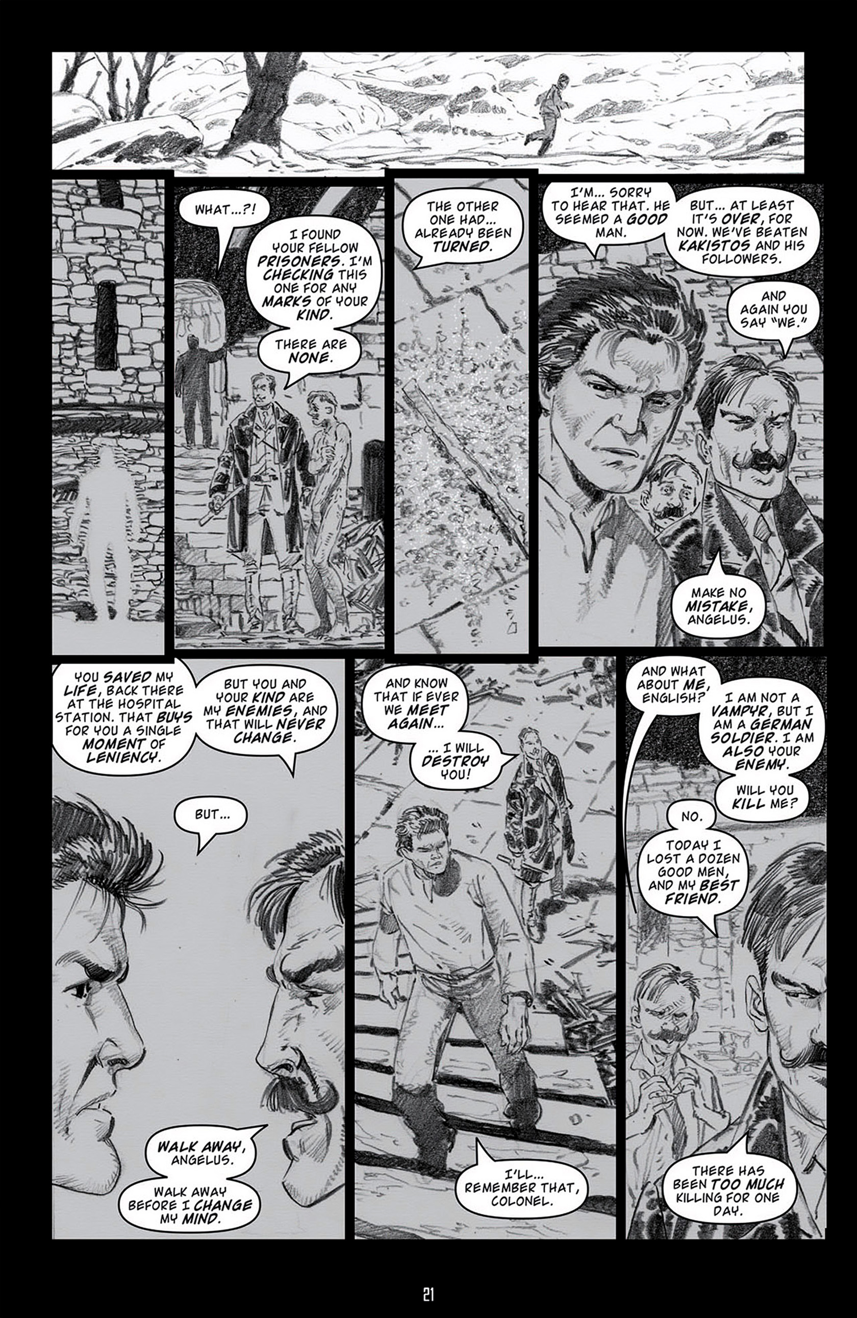 Read online Angel: Blood & Trenches comic -  Issue #4 - 24
