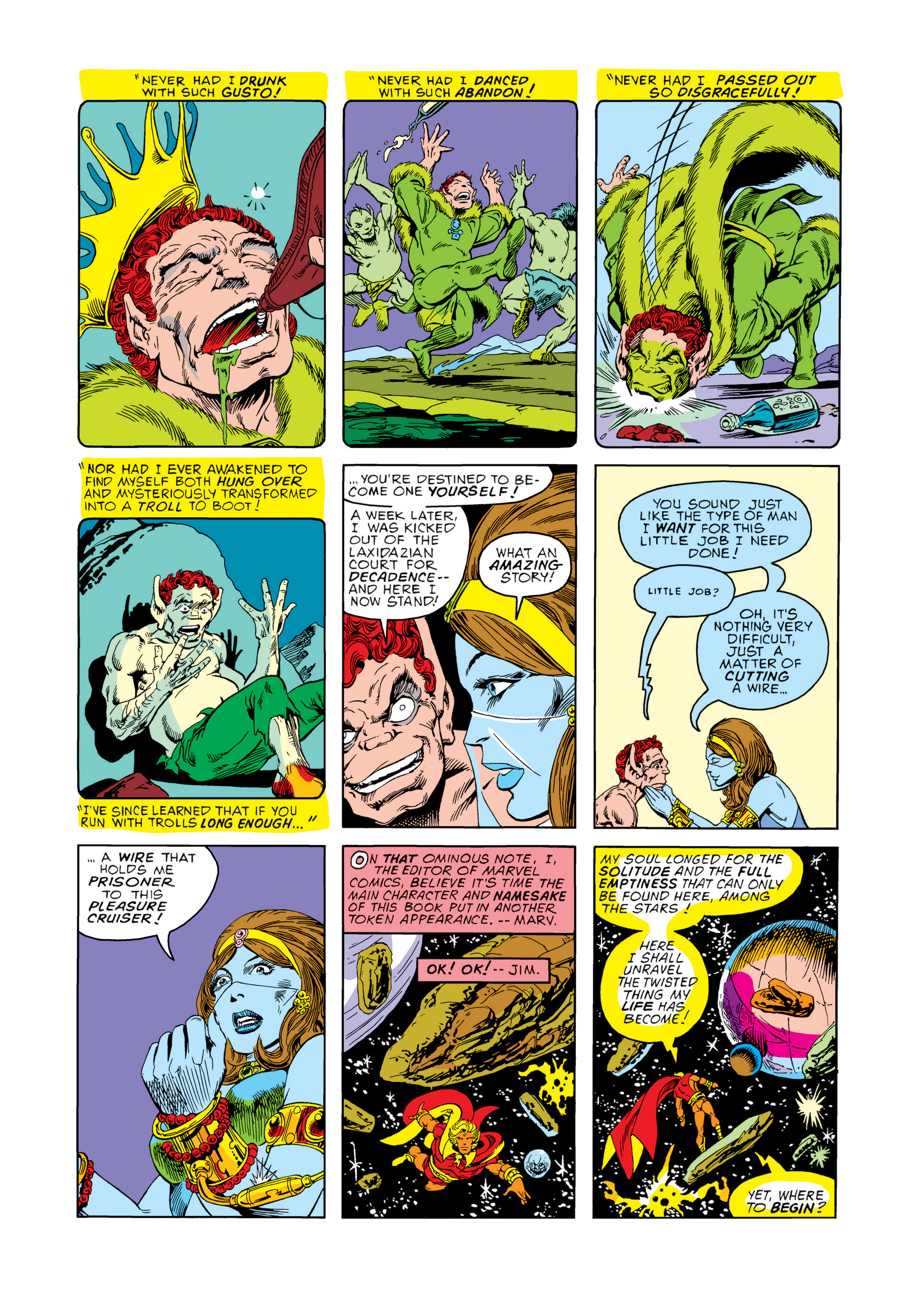 Read online Marvel Masterworks: Warlock comic -  Issue # TPB 2 (Part 2) - 51