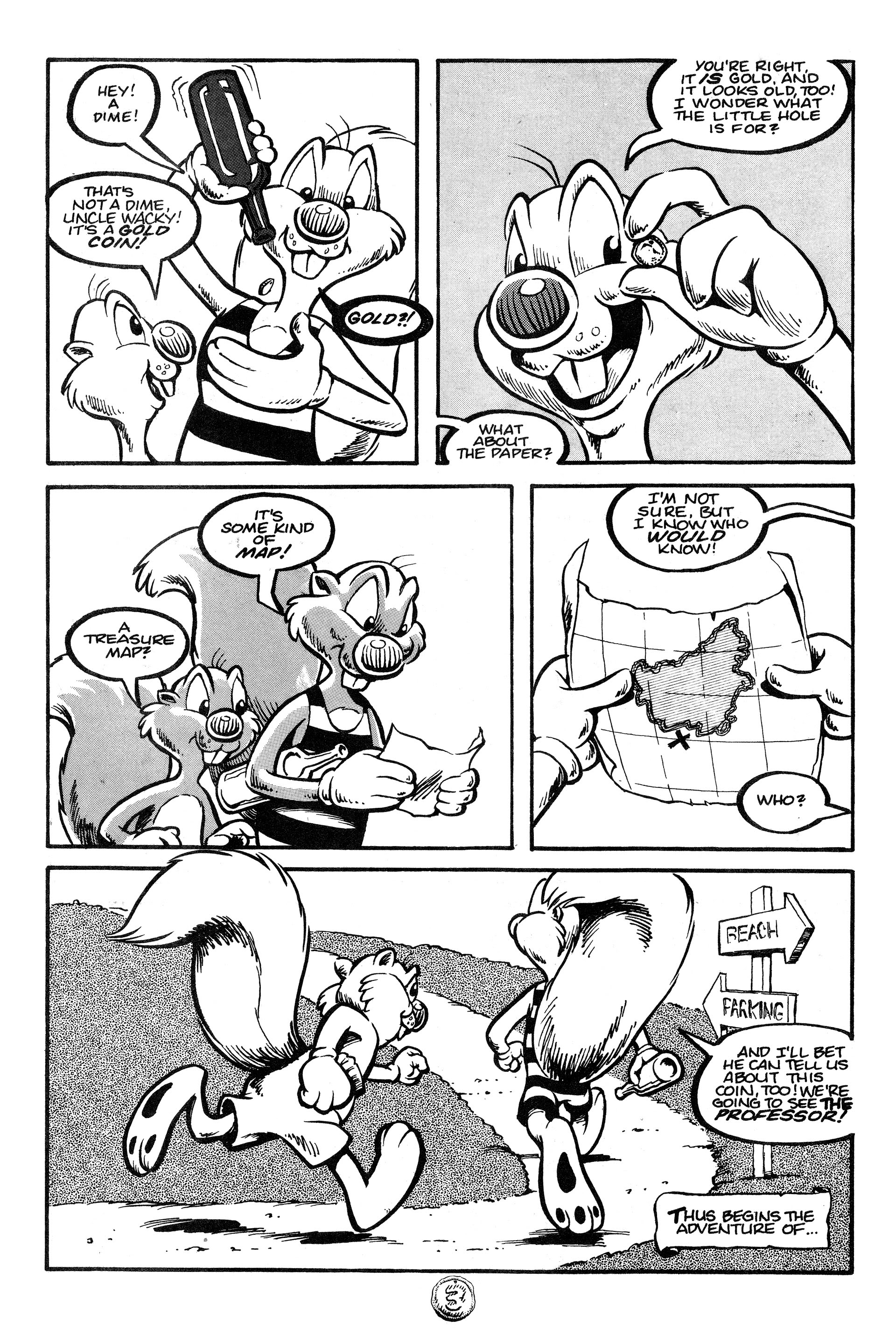 Read online Wacky Squirrel Summer Fun Special comic -  Issue # Full - 5