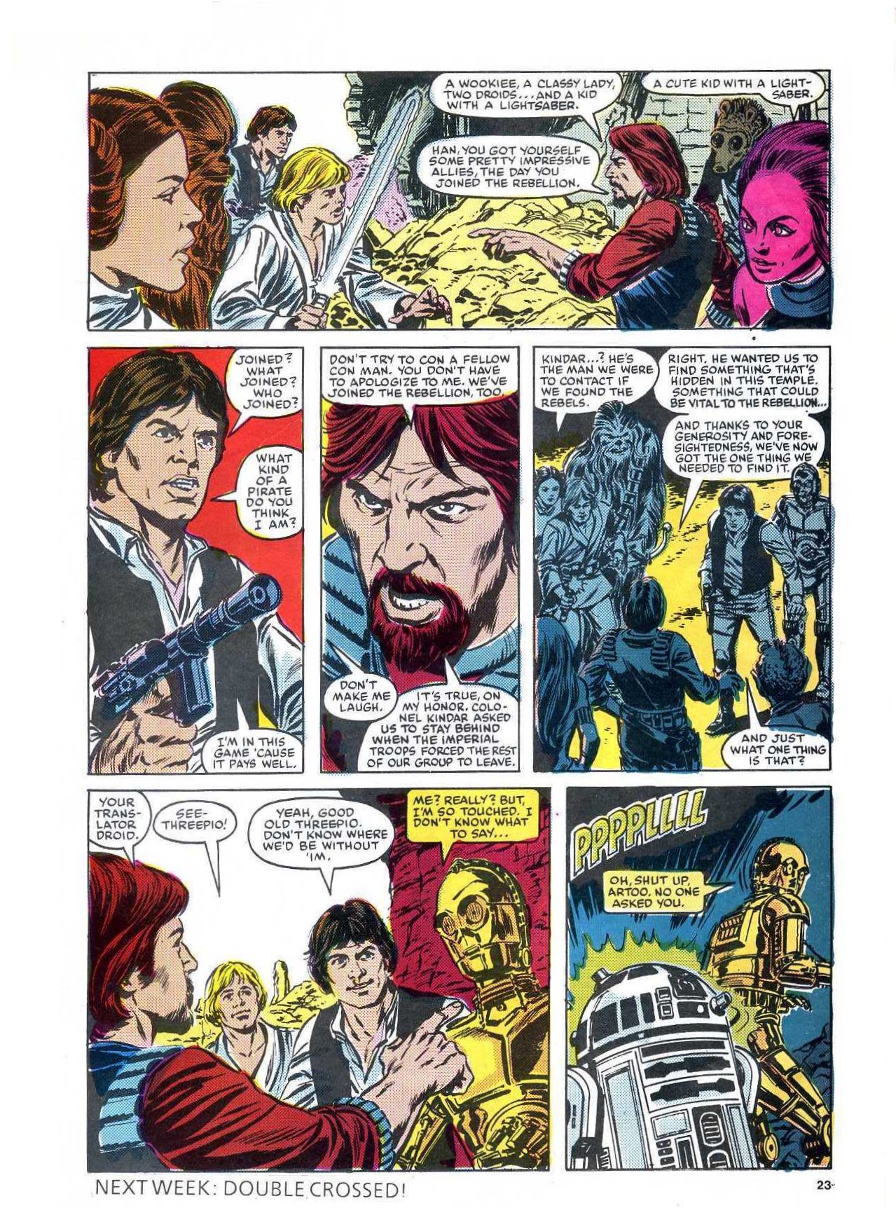 Read online Return of the Jedi comic -  Issue #145 - 22