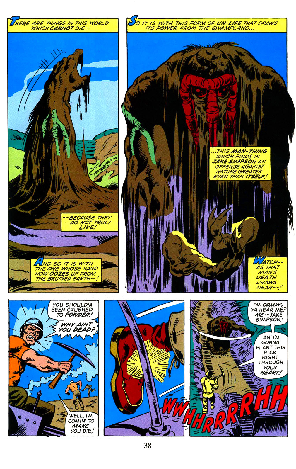 Read online Marvel Milestones: Blade, Man-Thing and Satana comic -  Issue # Full - 40