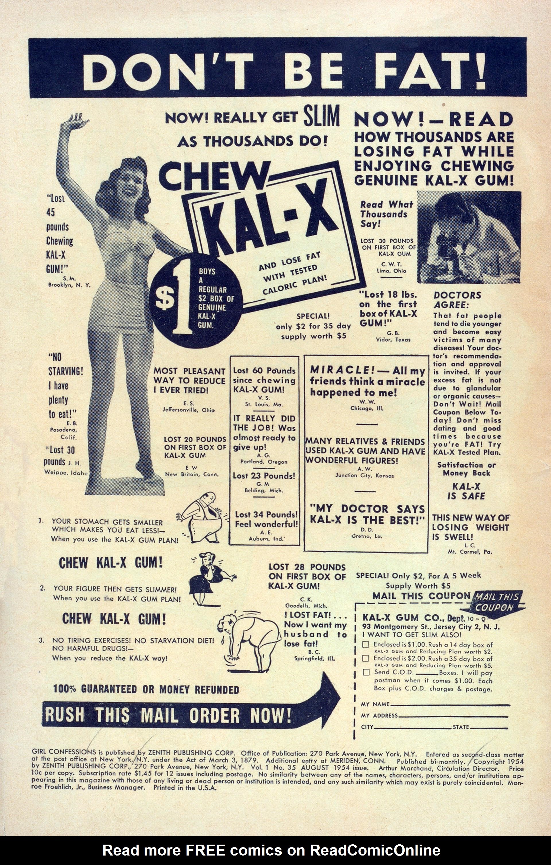 Read online Girl Confessions comic -  Issue #35 - 2